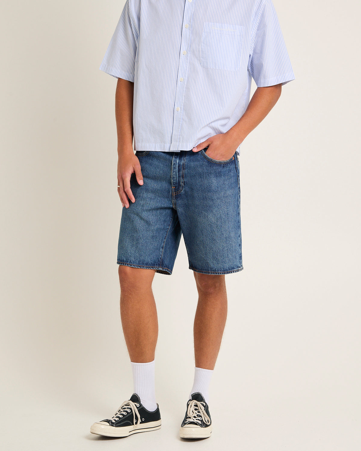 468 Stay Loose Denim Shorts PICNIC AND FRIENDS SHORT
