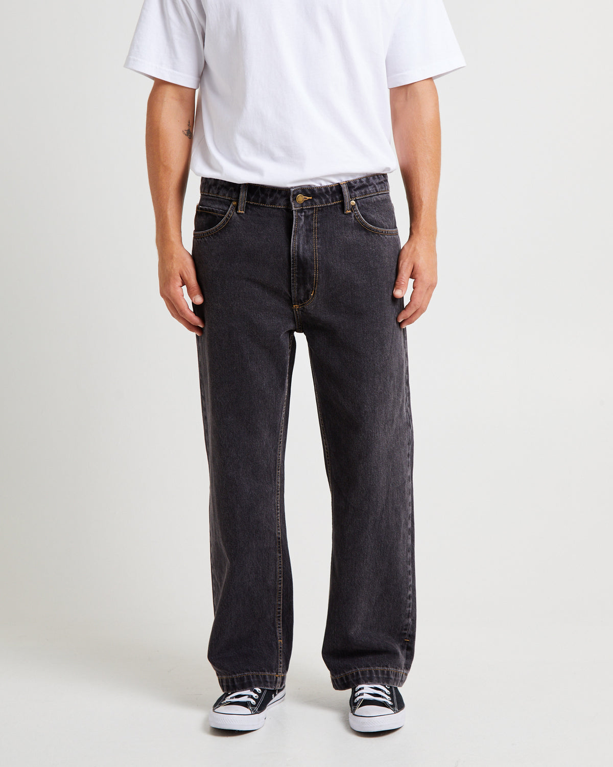 Lazy Boy Burner Denim Jeans FADED BACK