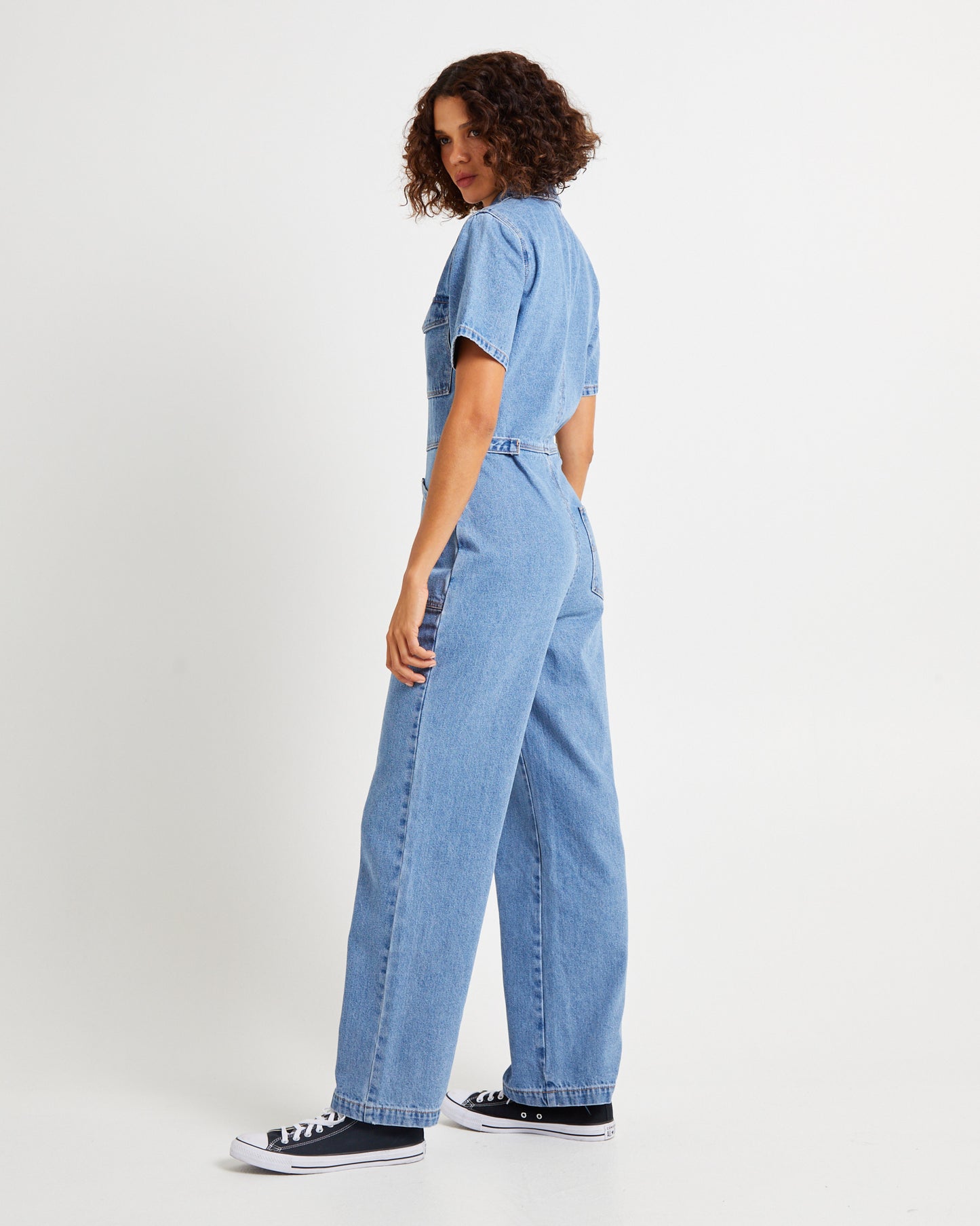 Coverall Ada Denim Jumpsuit Light Vintage