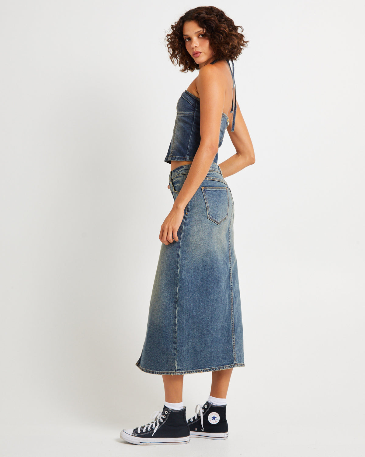 00 Denim Top Zendaya ZENDAYA