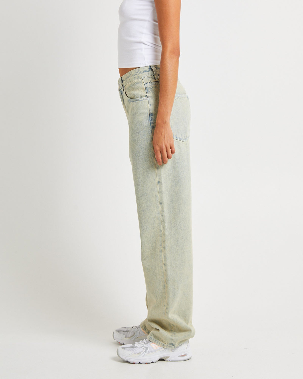 Bobby Baggy Dad Denim Jeans ORANGE TINT