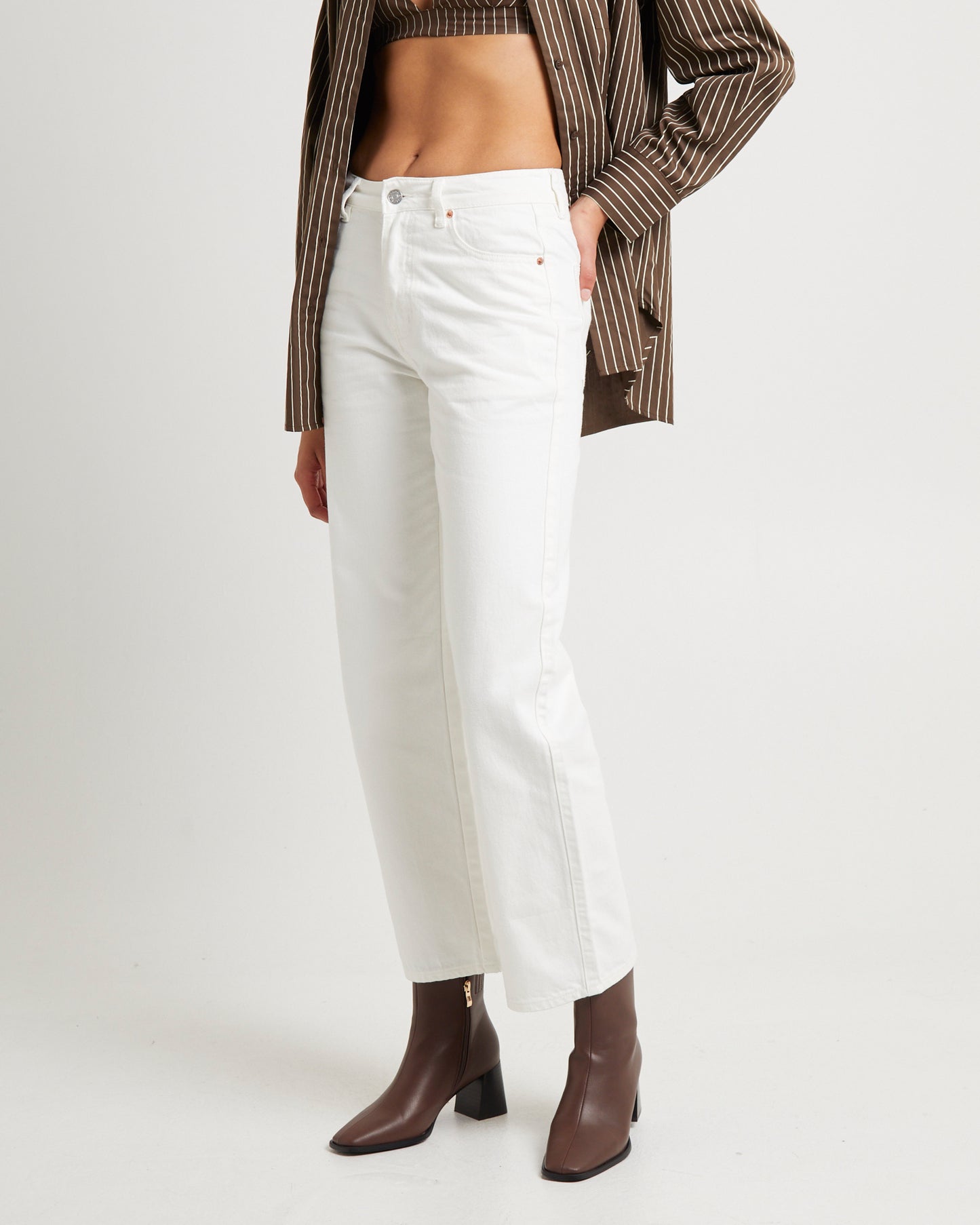 Tayla High Straight Jeans