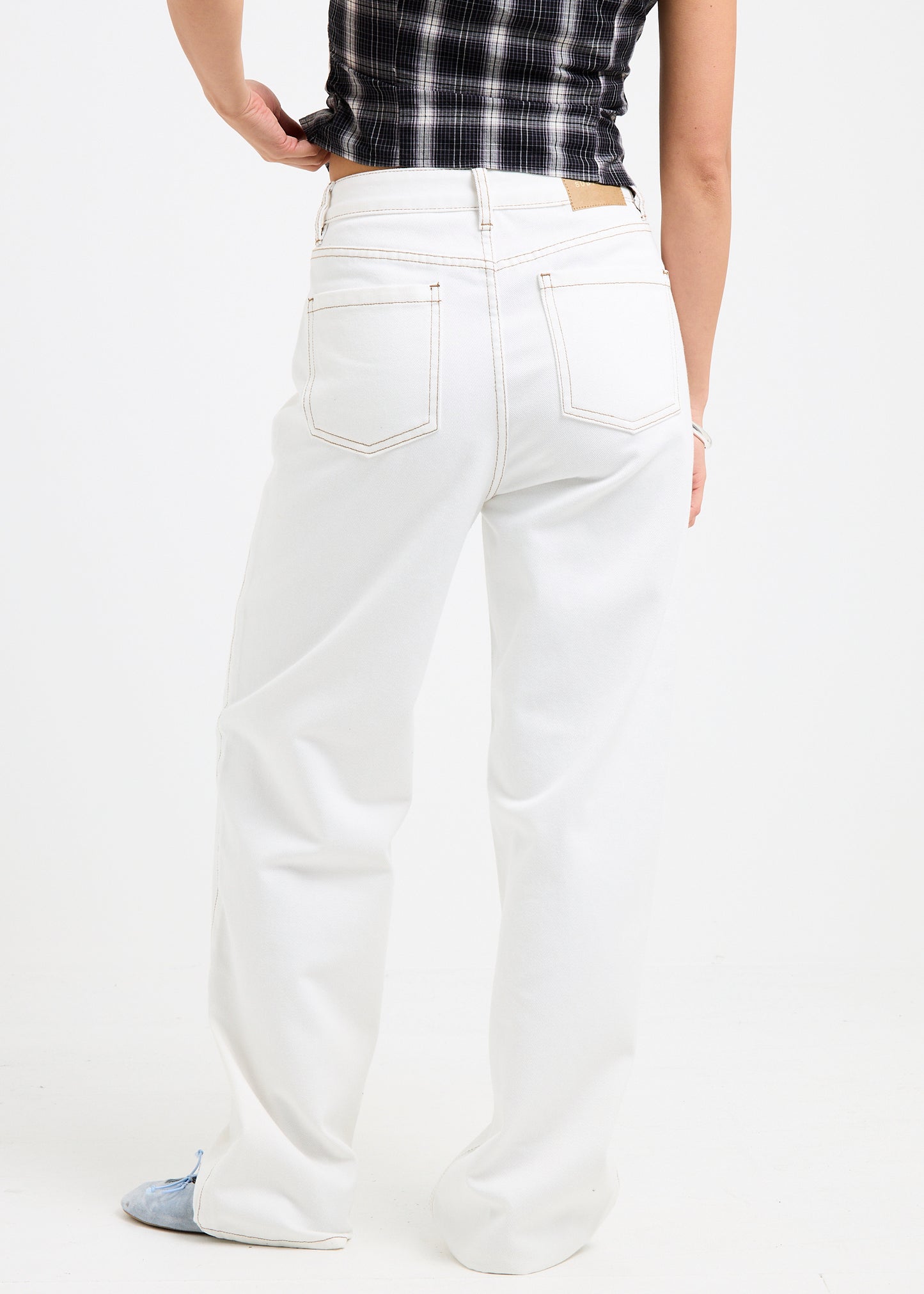 Tayla High Straight Denim Jeans
