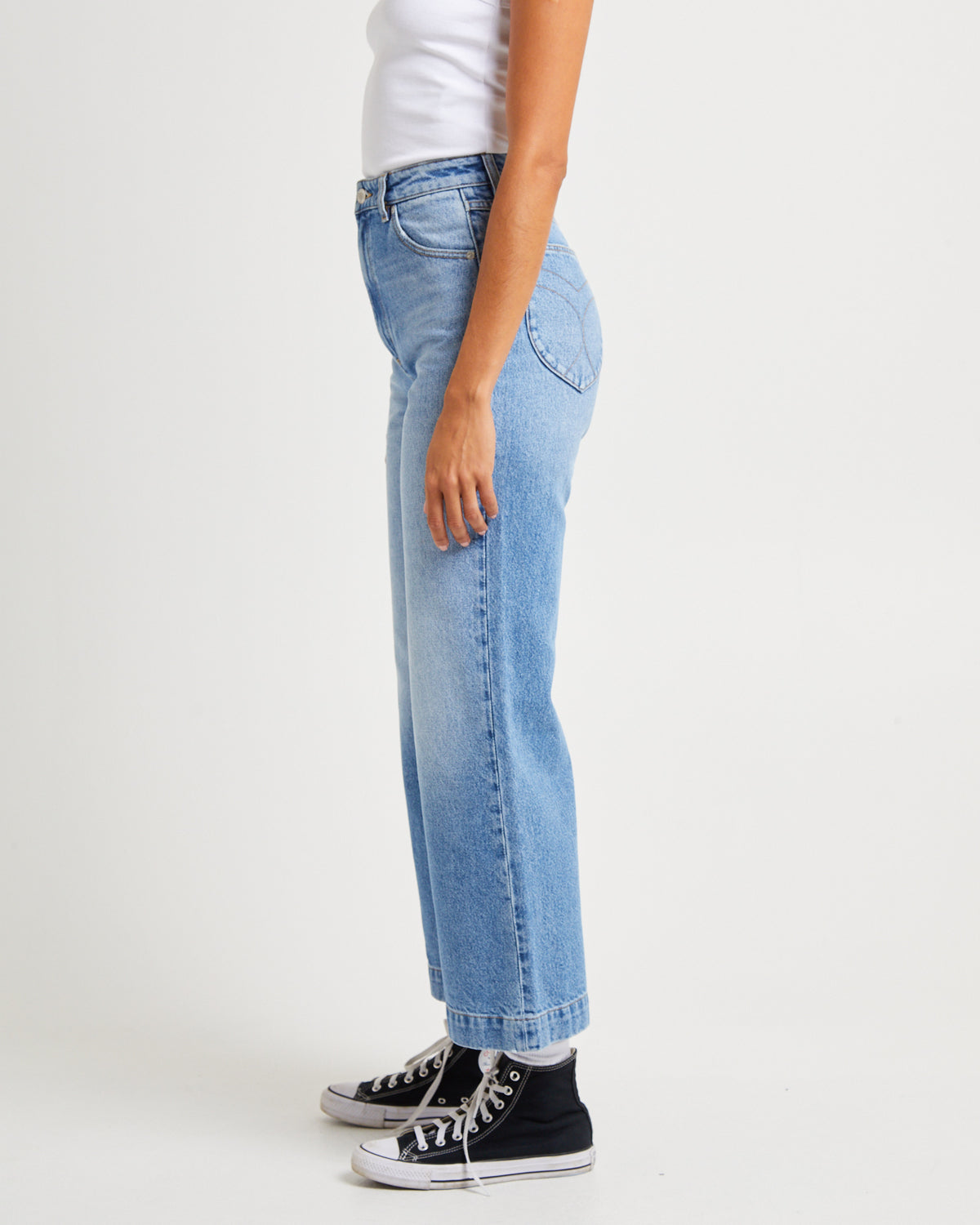 Sailor Scoop Carla Denim Jeans MID VINTAGE BLUE