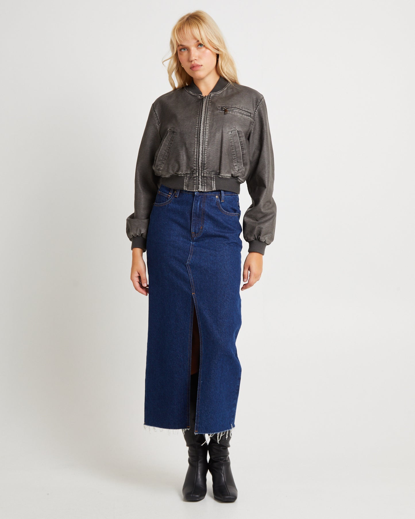 Killie PU Bomber Jacket