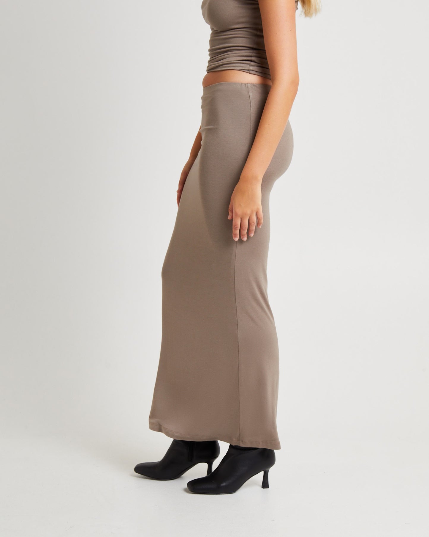 Dom Slinky Hipster Maxi Skirt