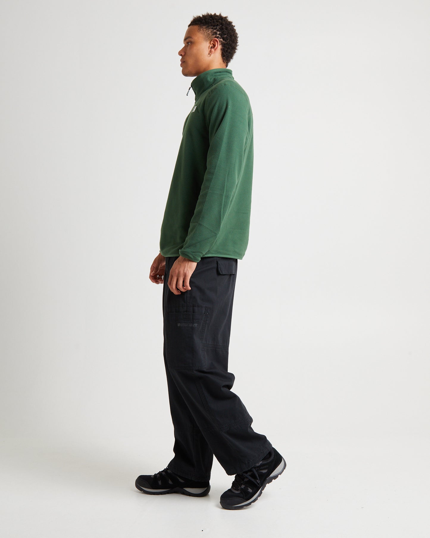 100 Glacier 1/4 Zip Jumper Pine Needle