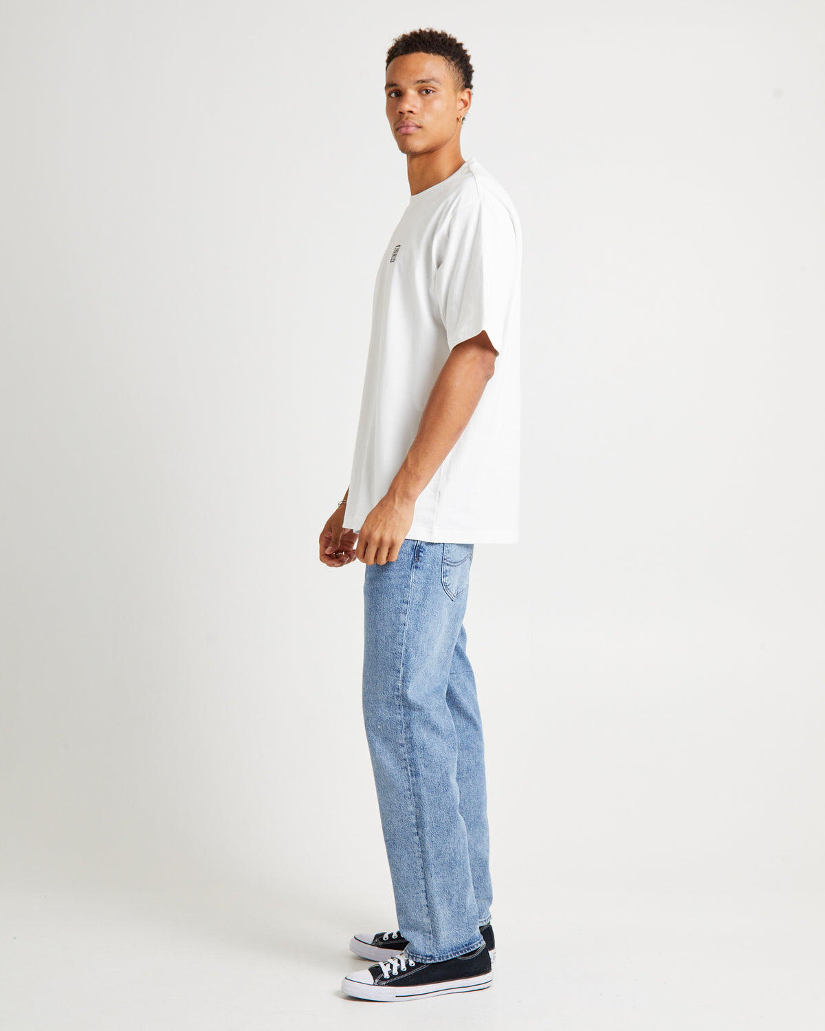 Lee Limited Baggy T-Shirt Vintage White Vintage White