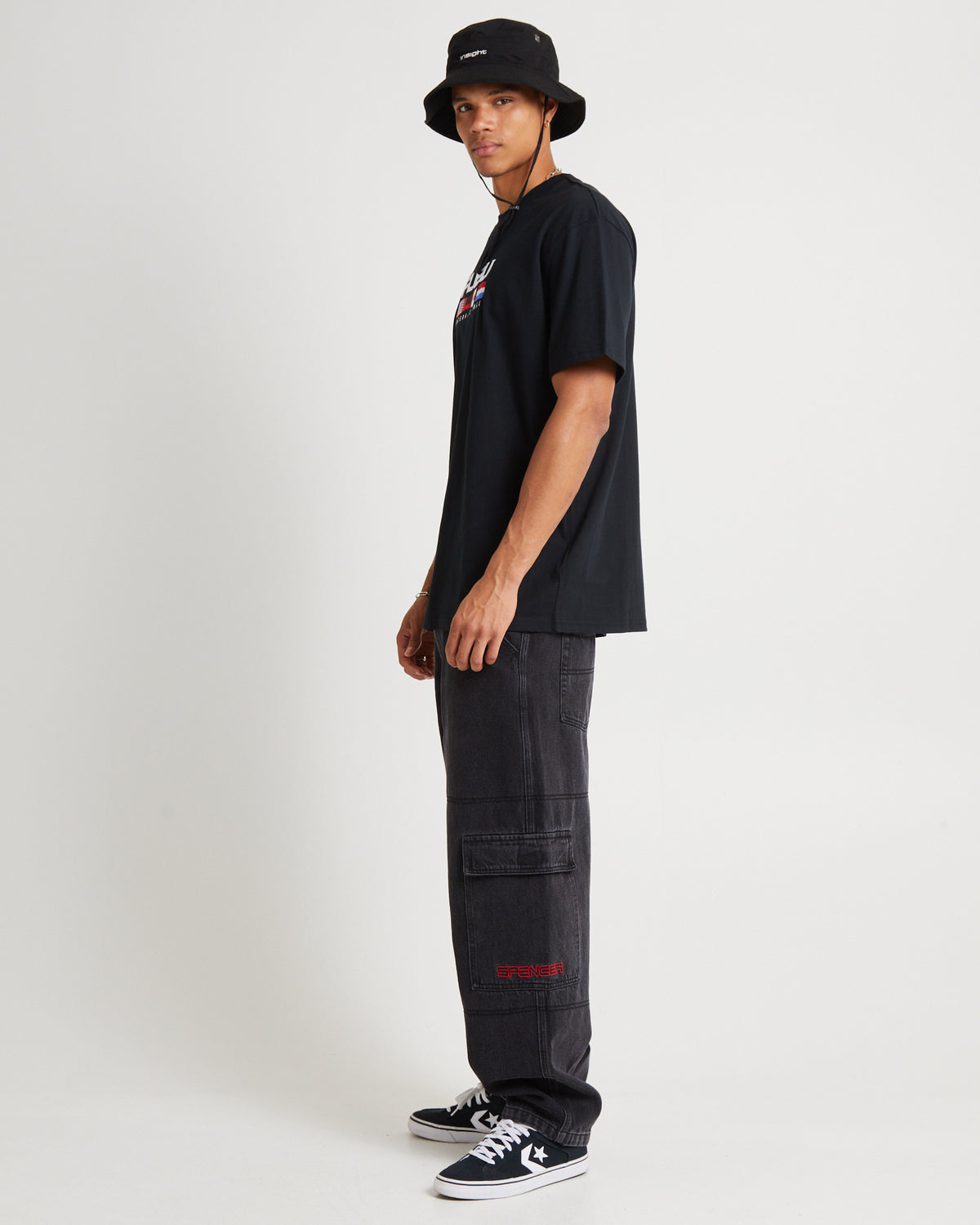Corporate International Short Sleeve T-Shirt Black BLACK