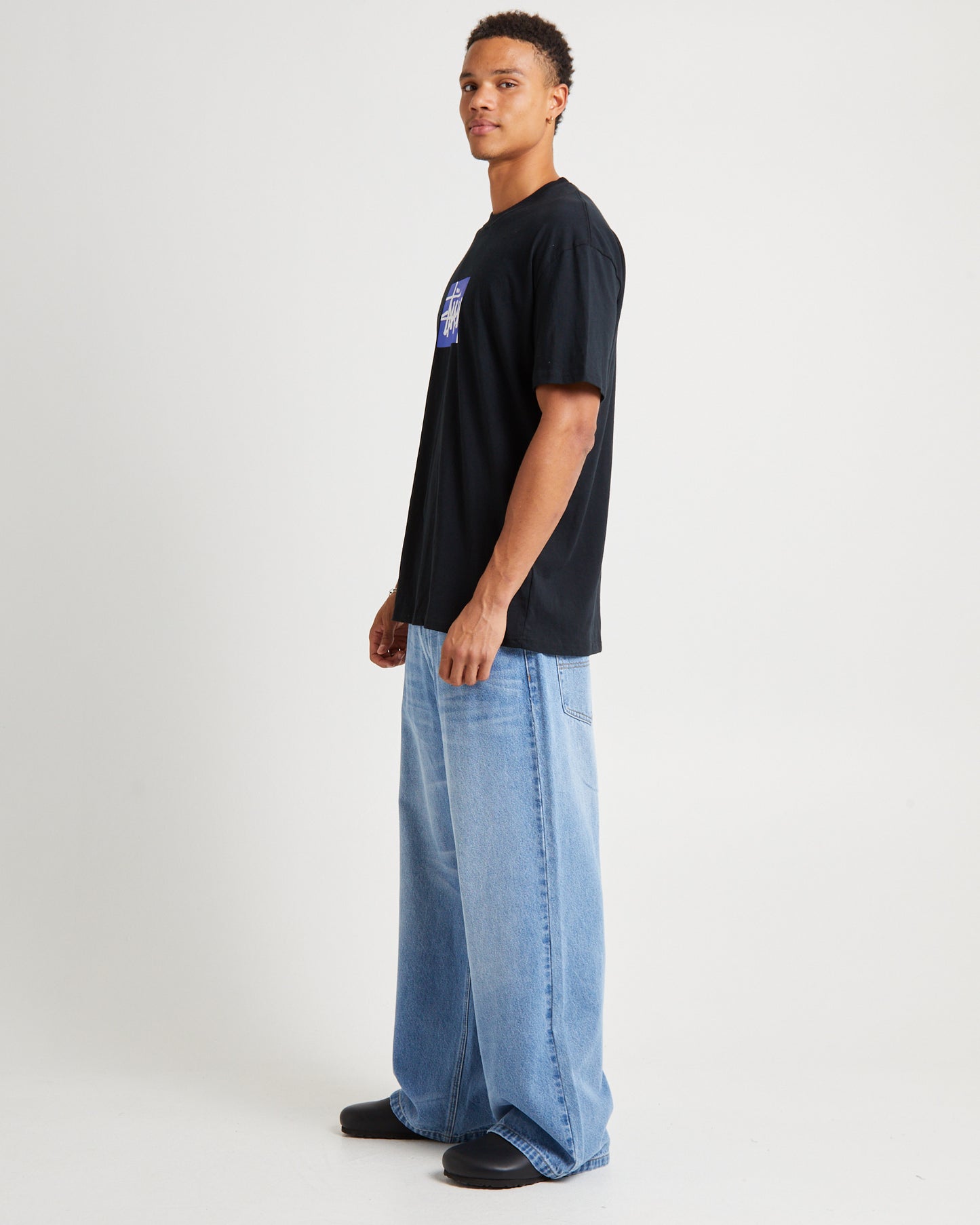 Stock Box Heavy Weight T-Shirt Black