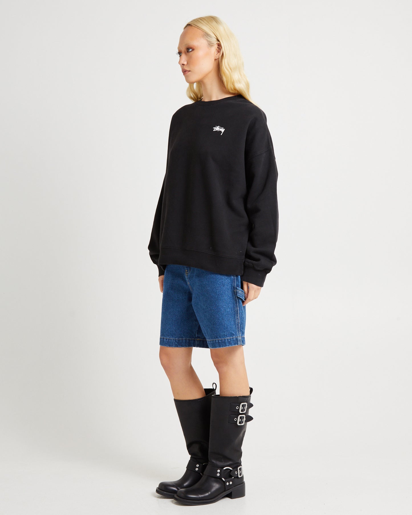 Fuzzy Dice Oversized Crew Jumper