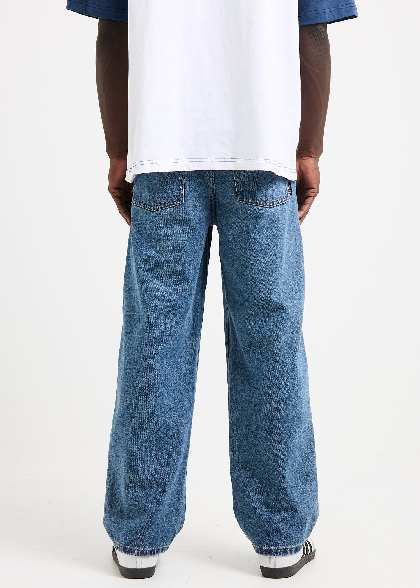 Knocker Wide Leg Denim Jeans