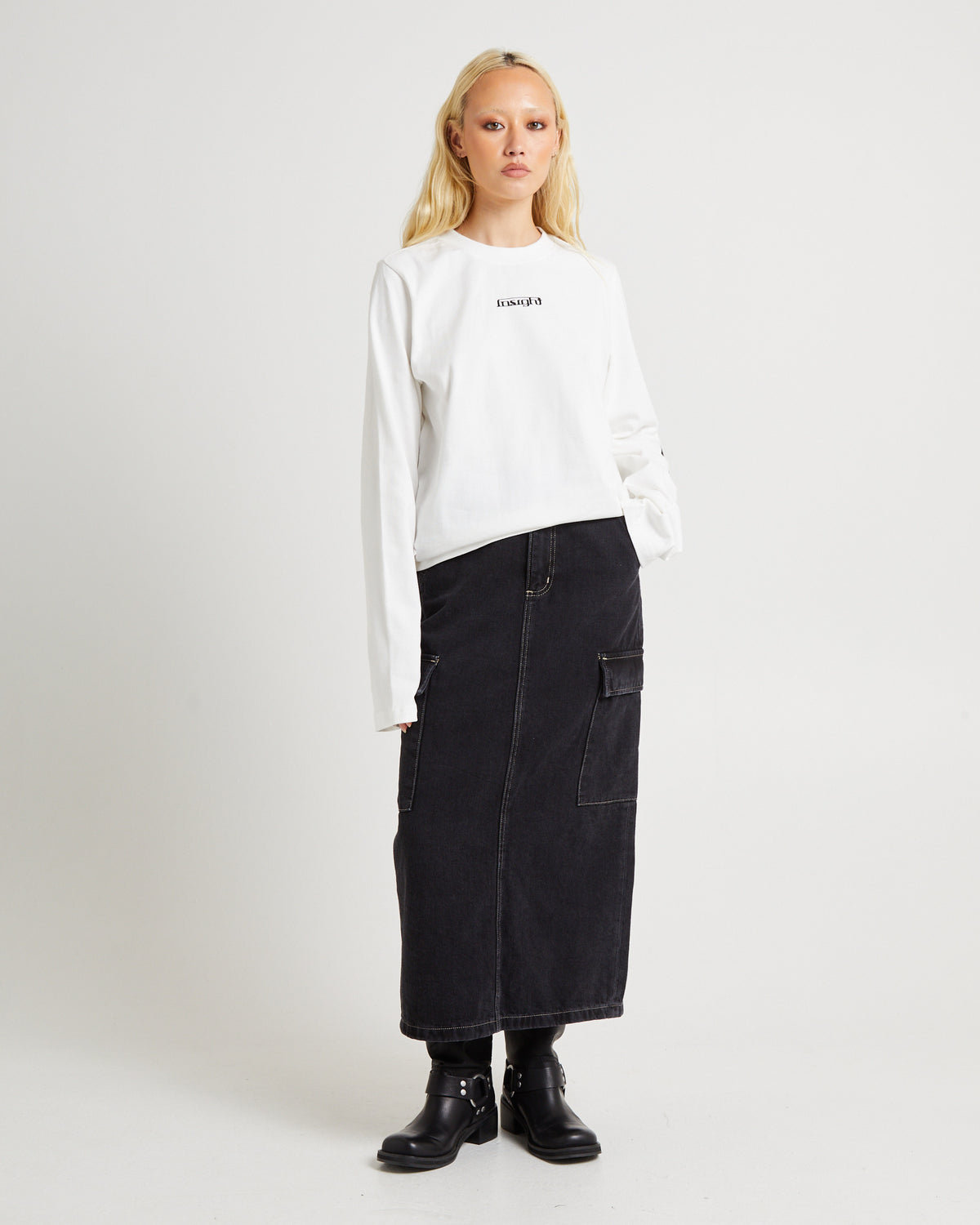 Admission Long Sleeve T-Shirt WHITE
