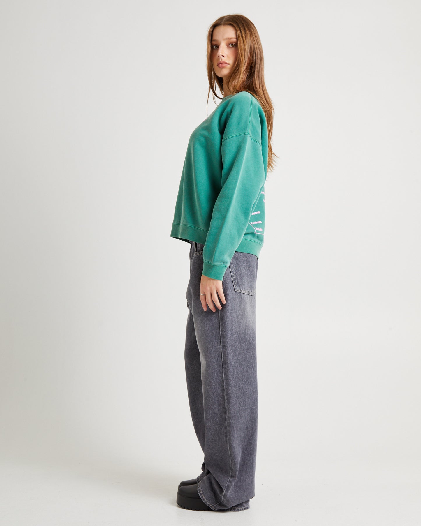 Wiki Oversized Crew Jumper