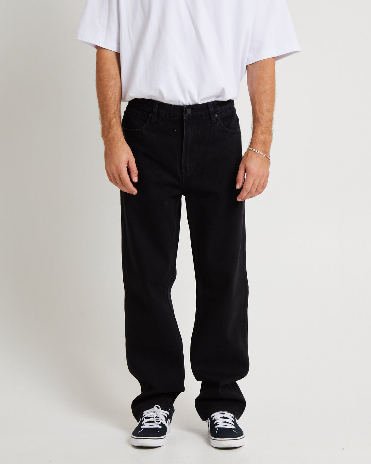 Ezy Denim Jeans Heaps BLACK