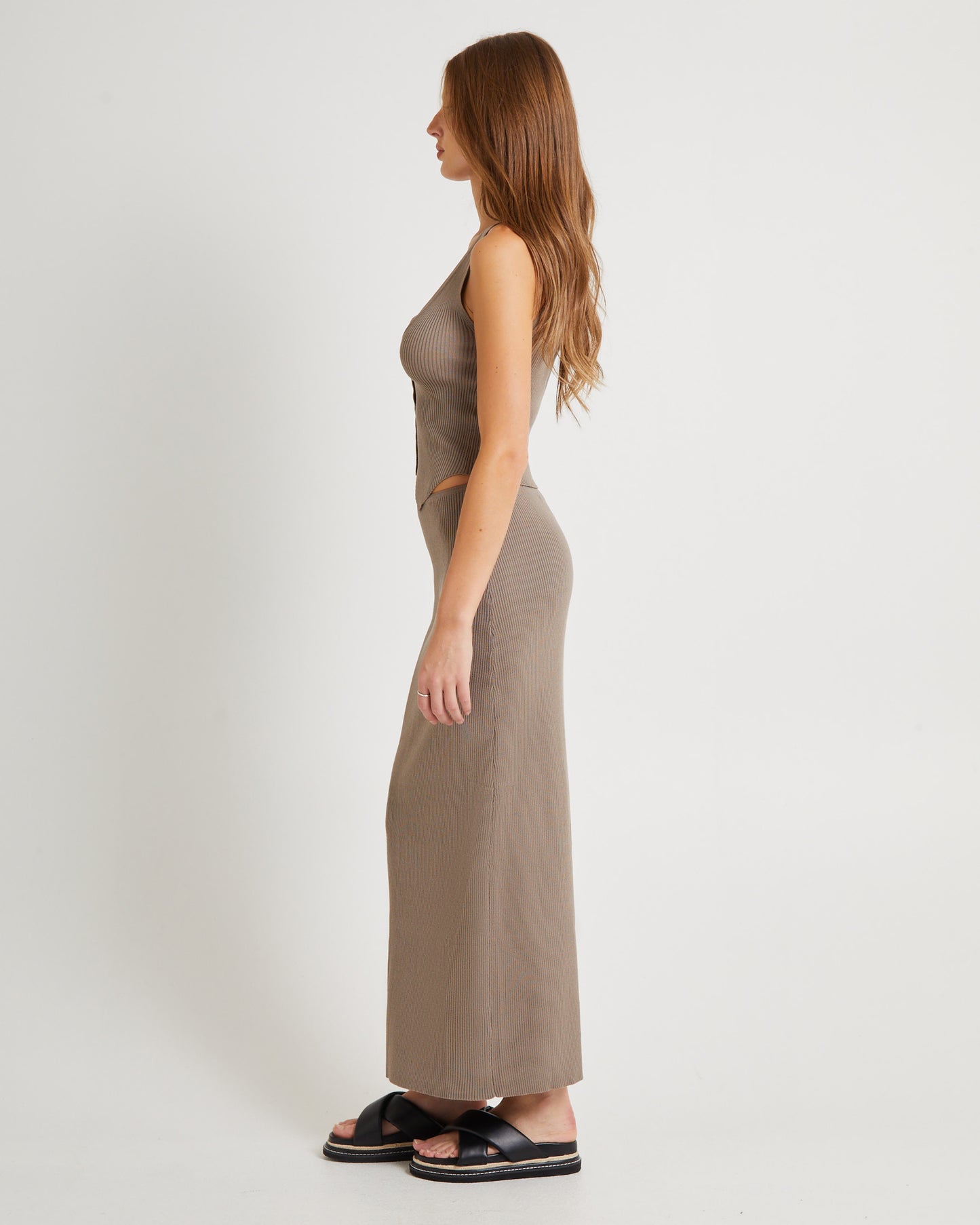 Kelse Knitted Button Vest