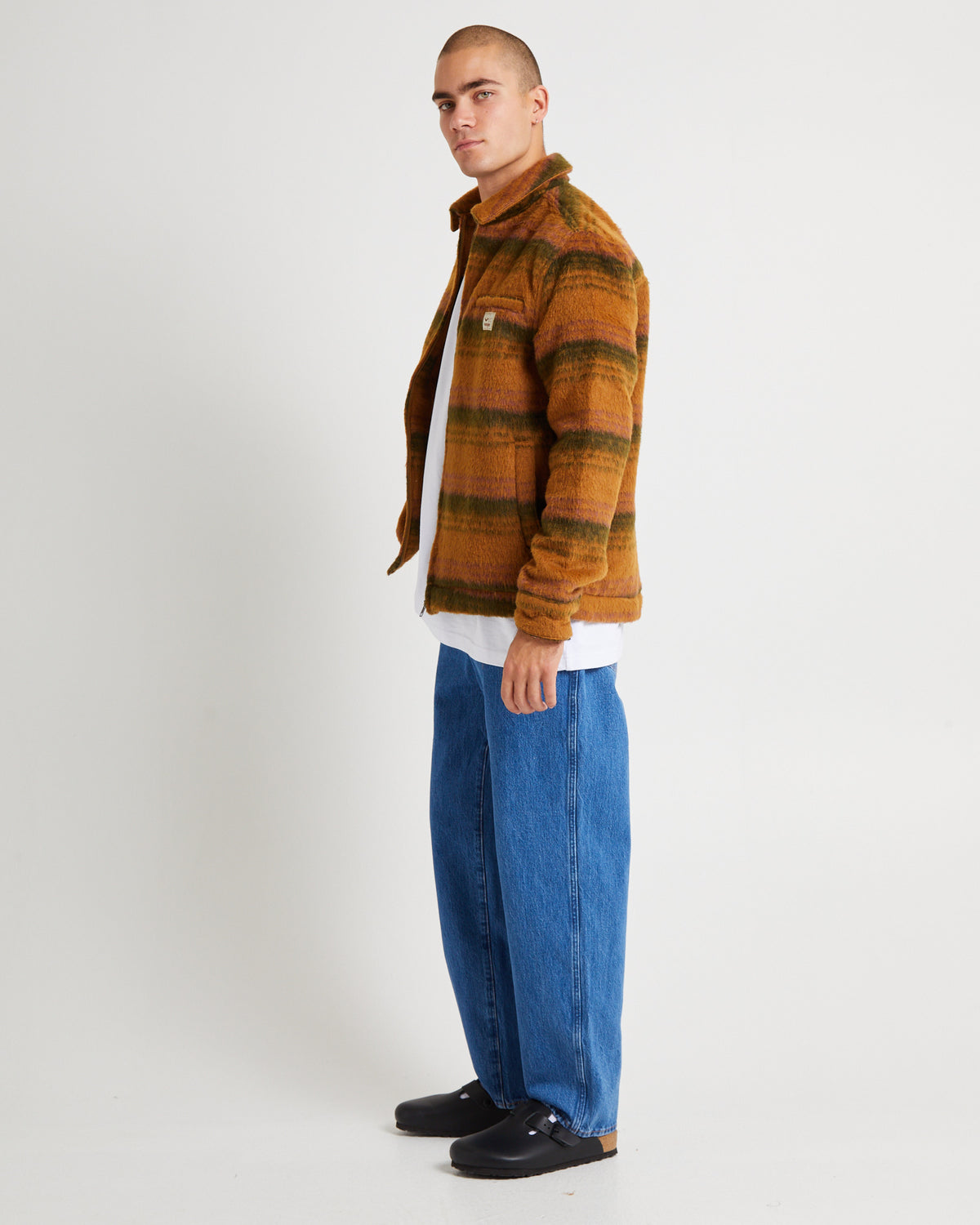 Harrington Jacket Brushed Rust RUST
