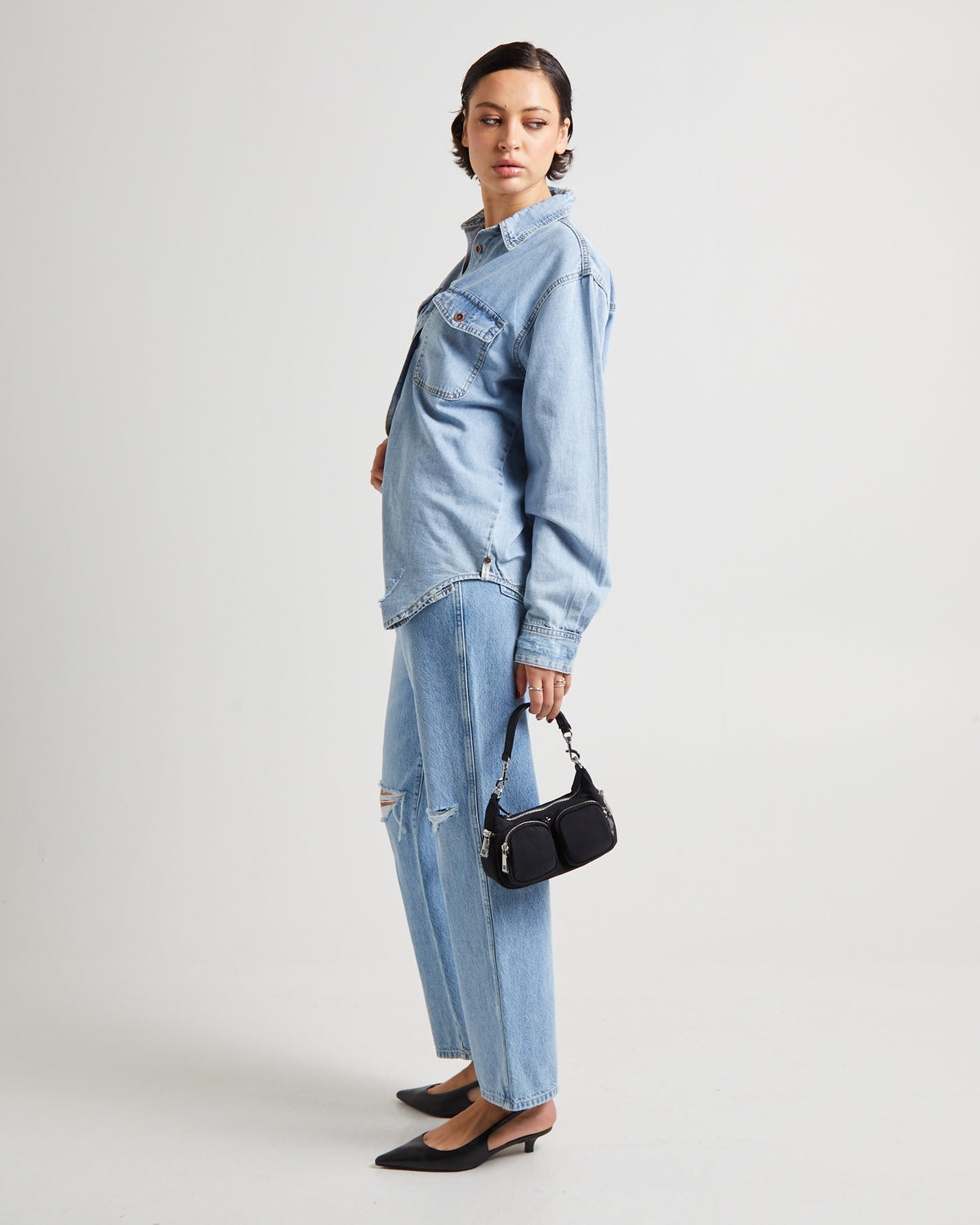 Pacifica Classic Everyday Denim Shirt HENDRIXE