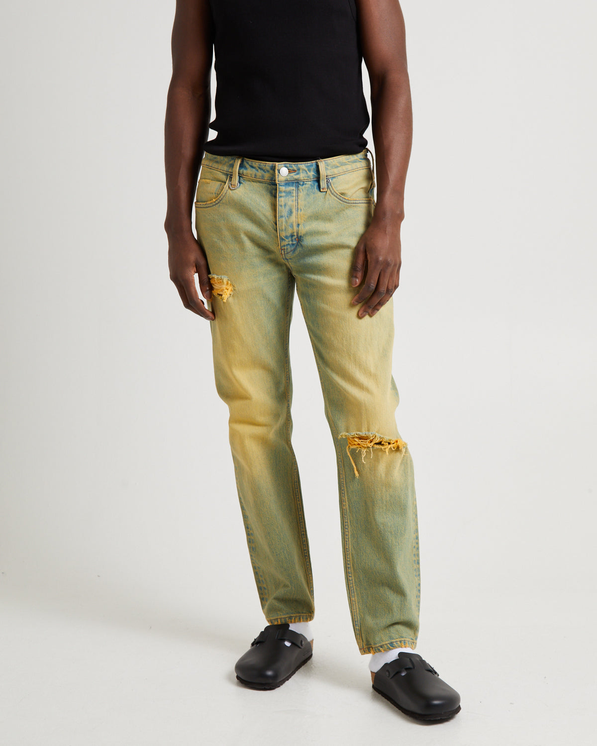 Lou Straight Denim Jeans Riot POLAR