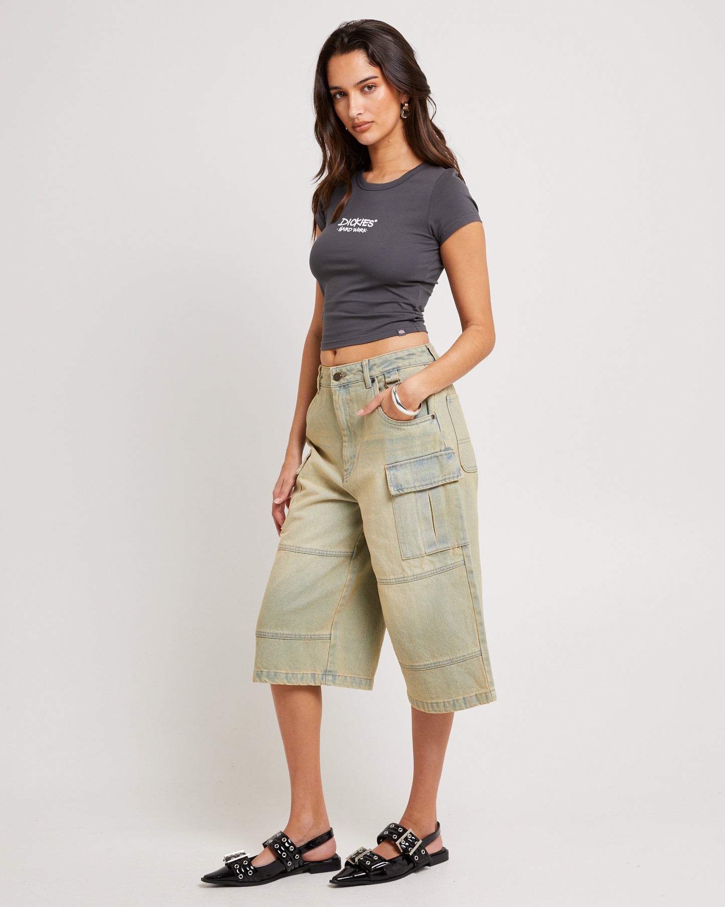 Baby T-Shirt Washed Black