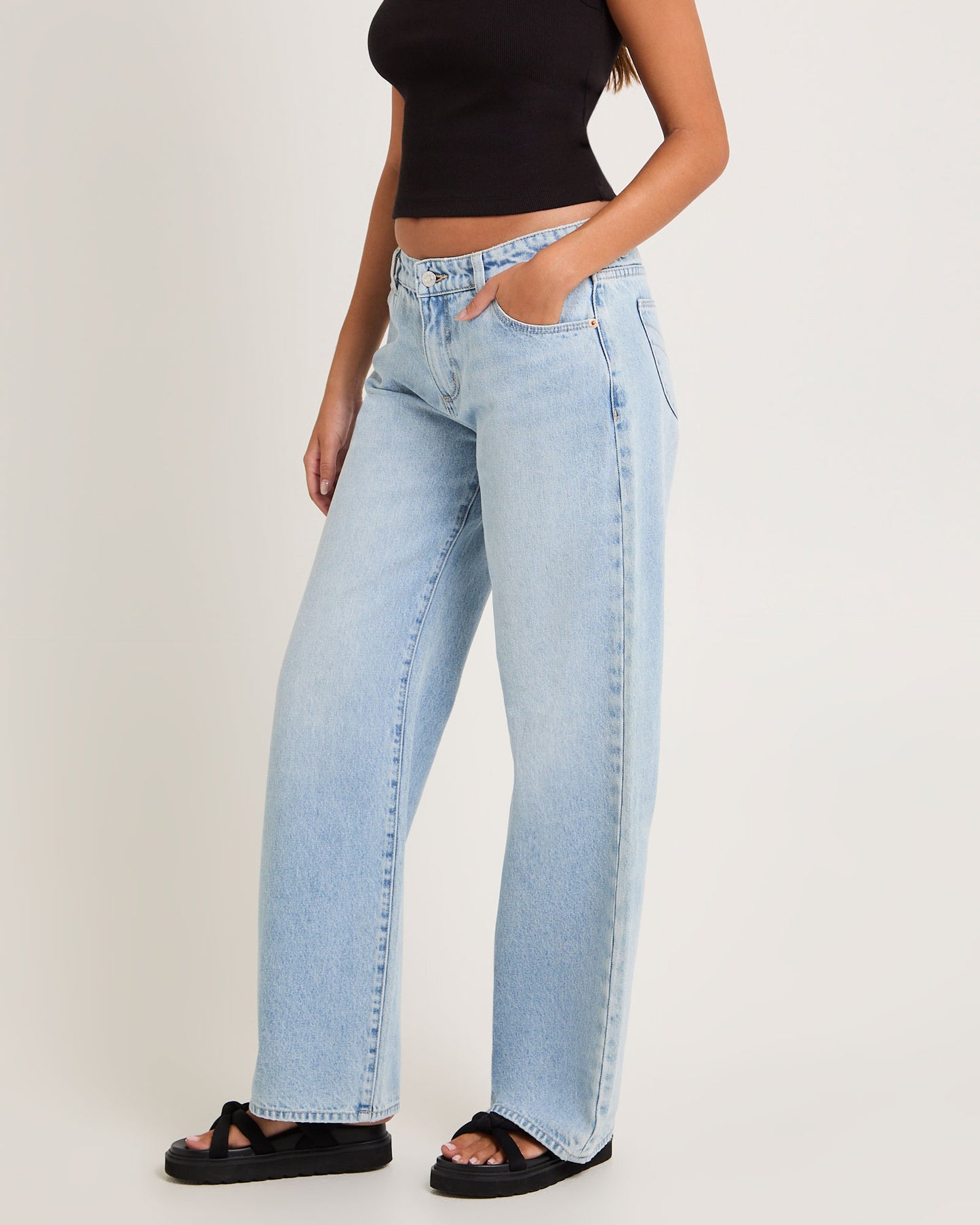 Heidi Low Ranch Denim Jeans