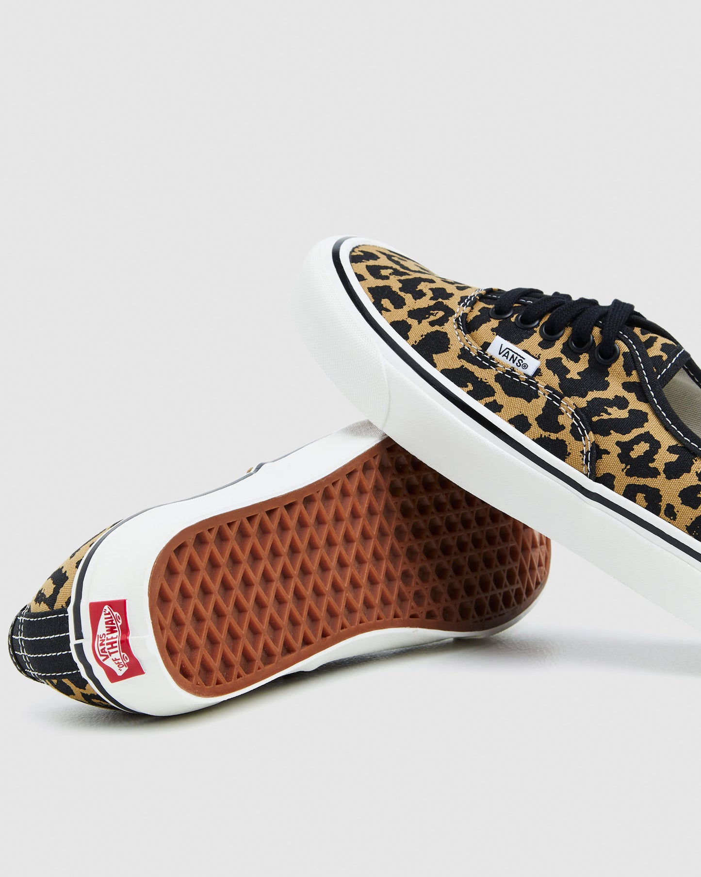 Authentic 44 DX Sneakers Black/Tan Leopard