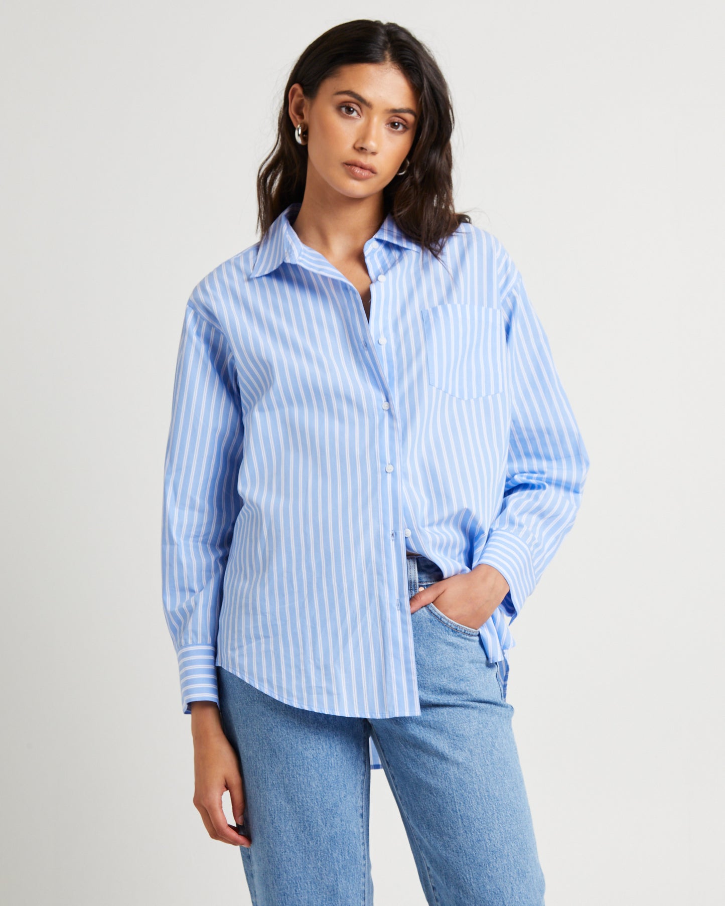 Poppy Poplin Long Sleeve Shirt