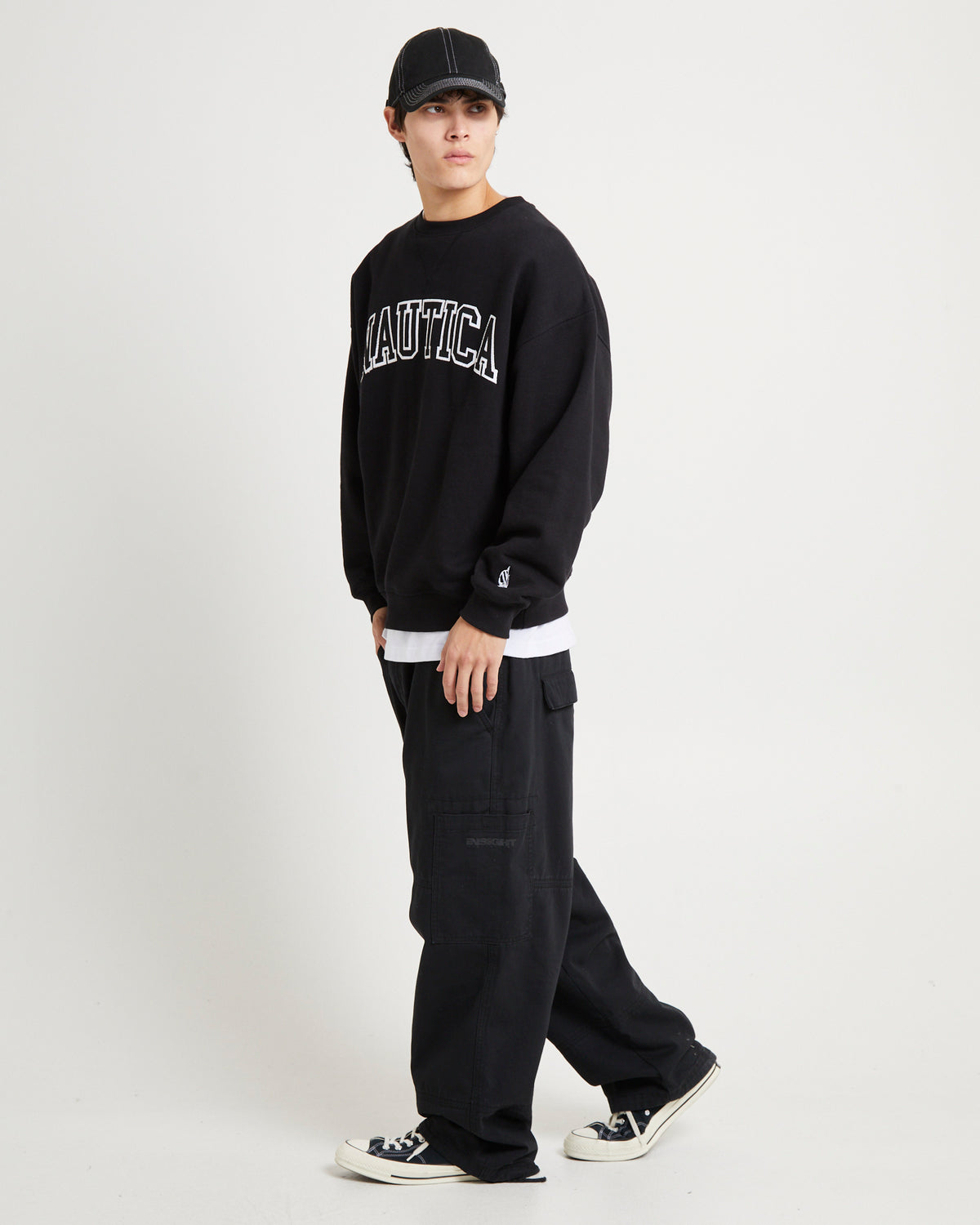 Heavyweight Metcalf Sweater BLACK