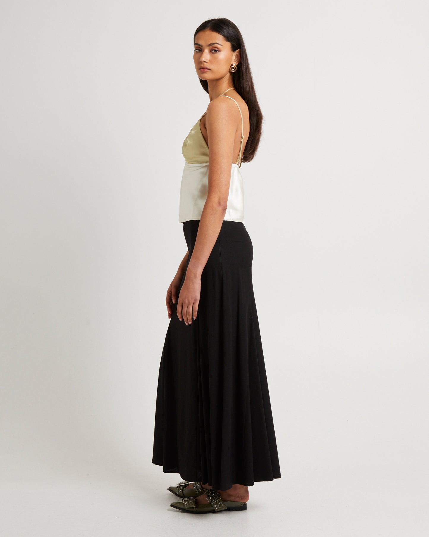 Camille Contrast Slip Top