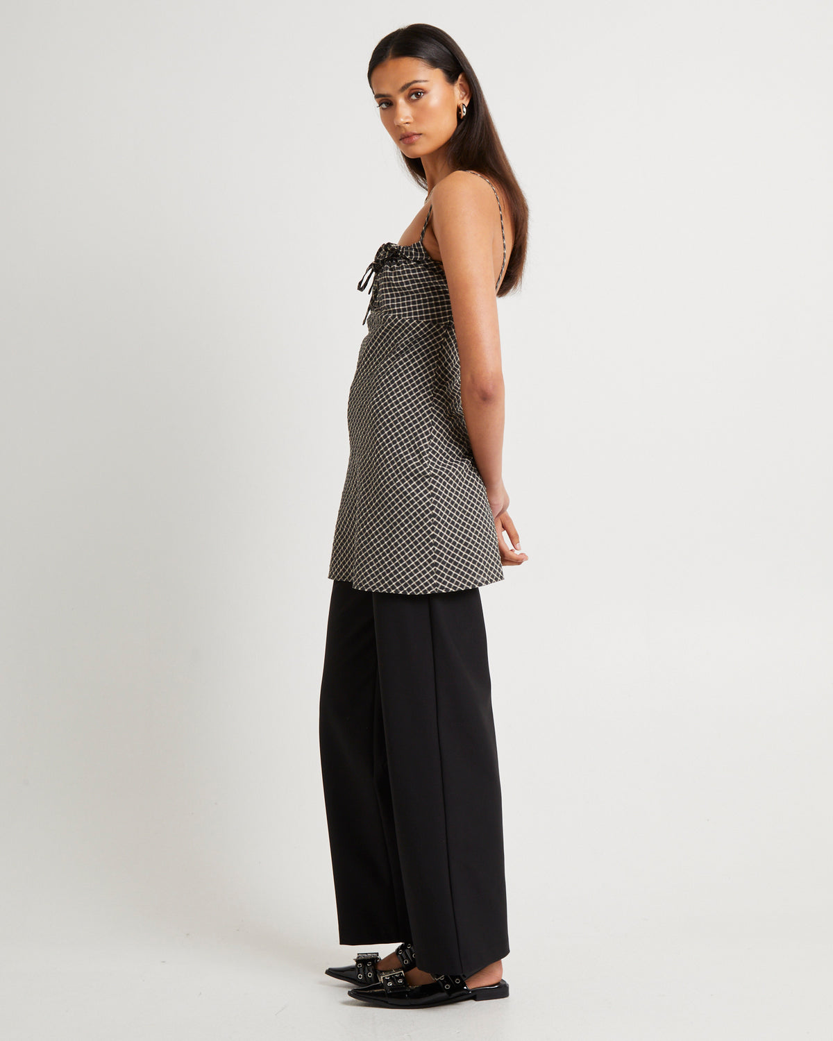 Birby Check Mini Dress CHECK