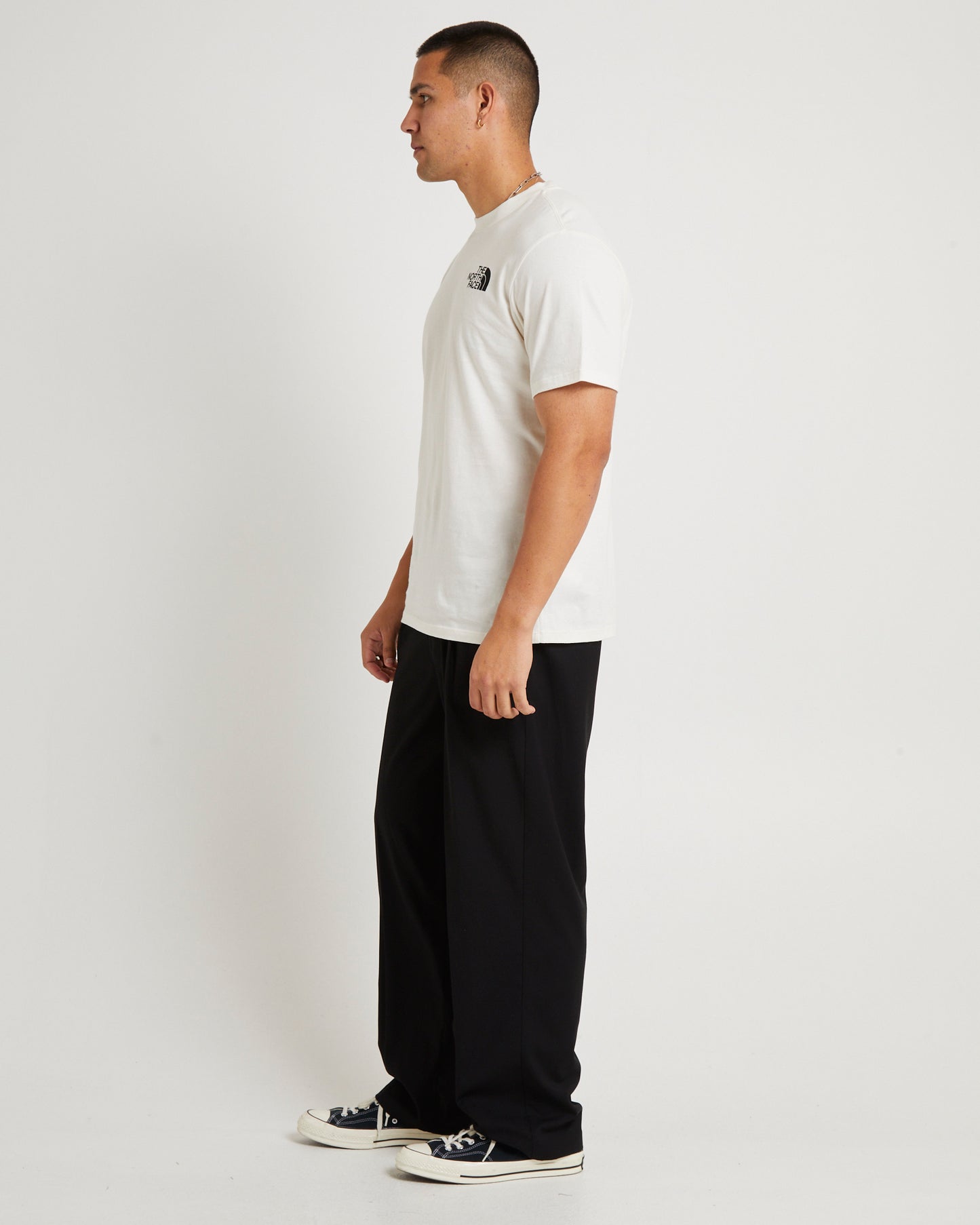 Short Sleeve Box NSE T-Shirt Gardenia White
