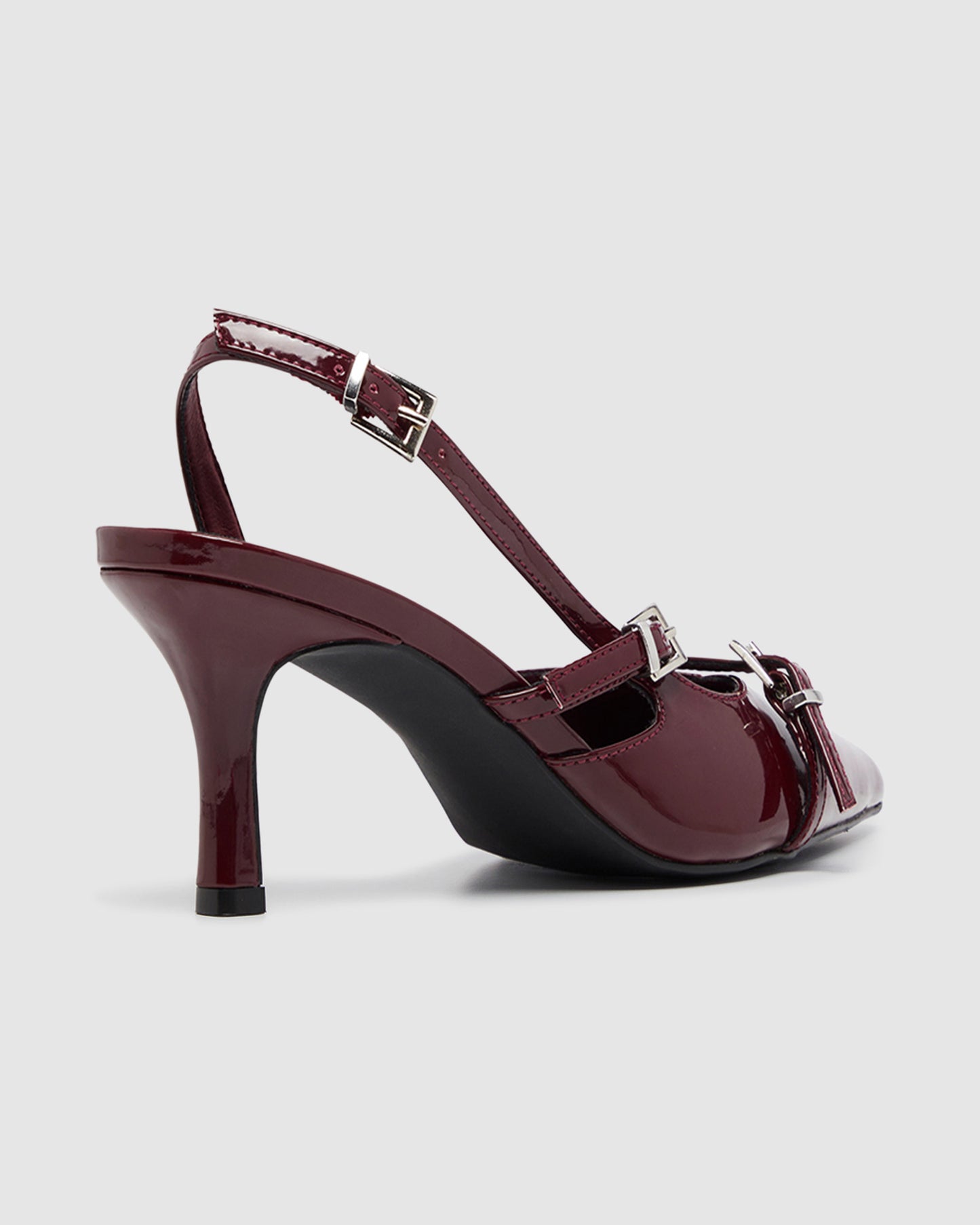 Juicy Slingback Pump Cherry Patent