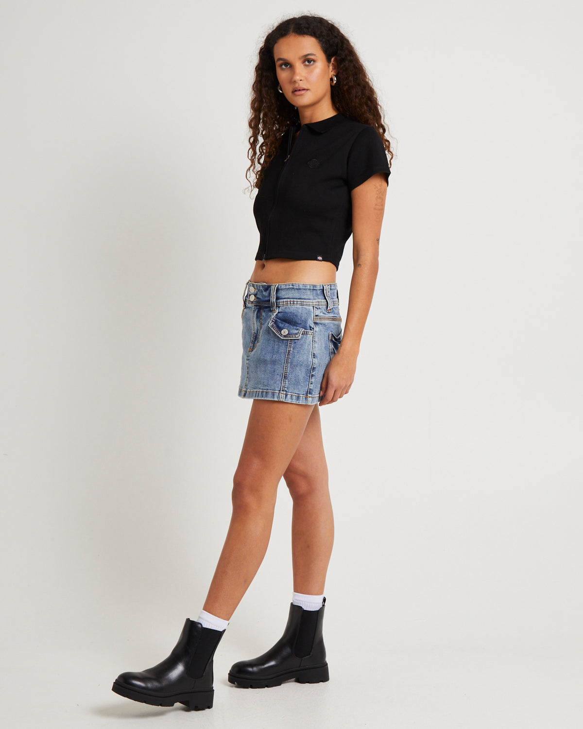 Rockwood Cropped Top BLACK