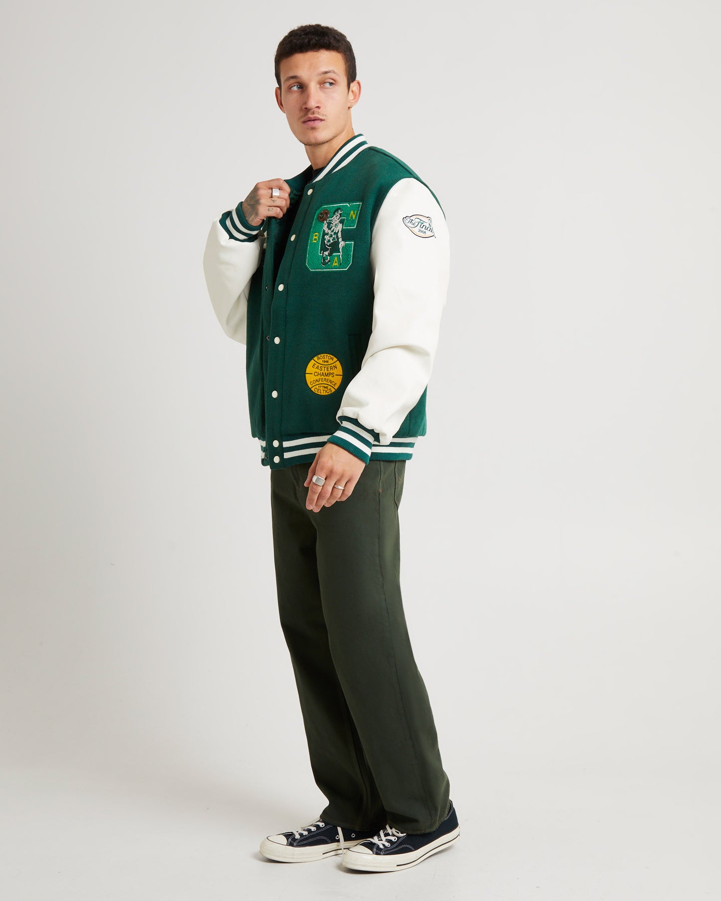 Champions Celtics Varsity Jacket