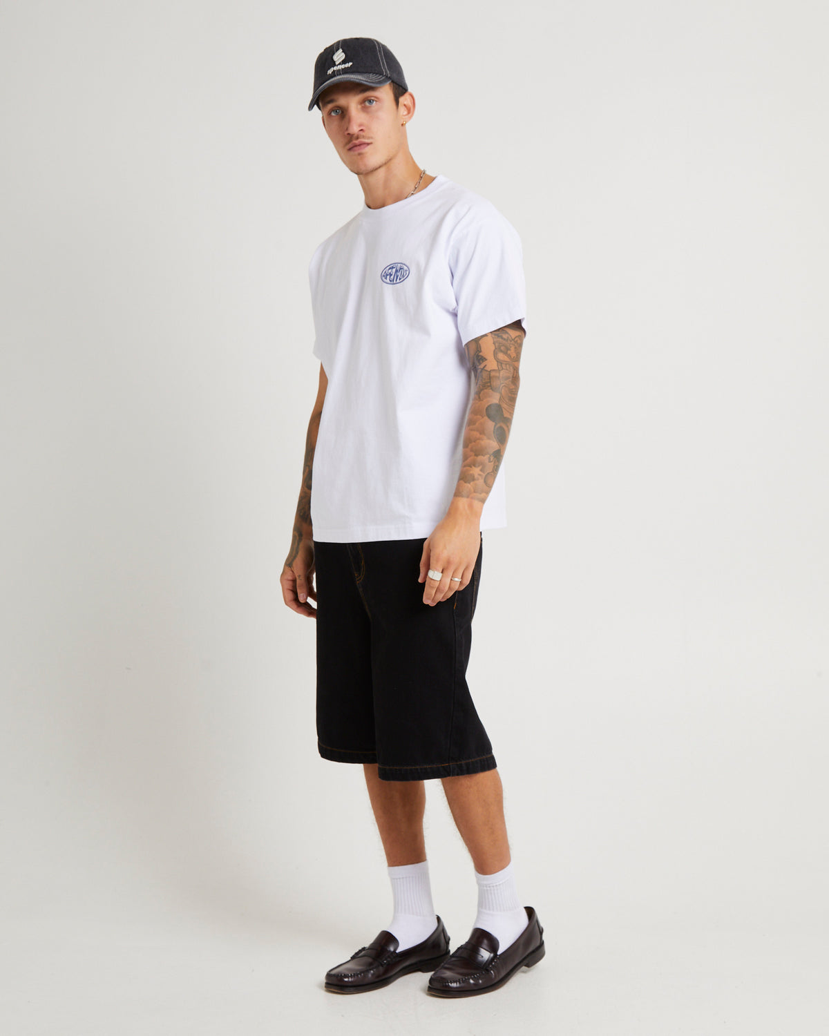 Frogga Heavy Boxy Fit T-Shirt WHITE