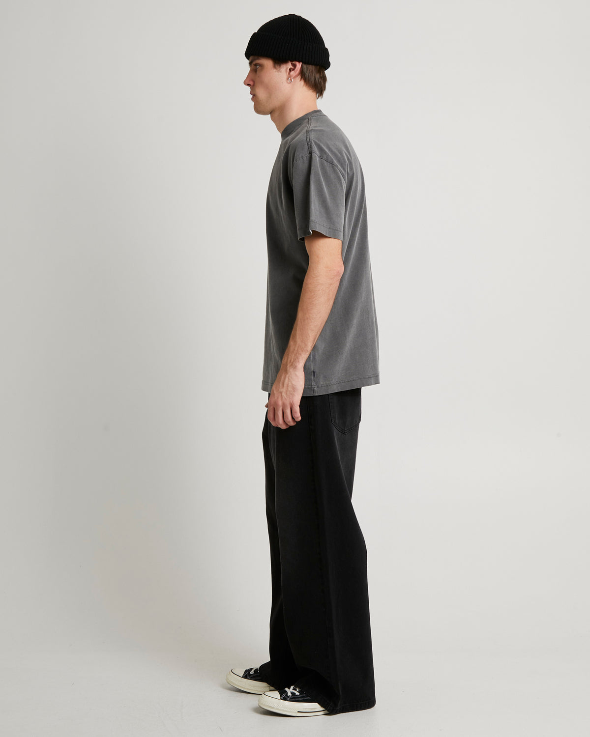 Court T-Shirt WASHED BLACK