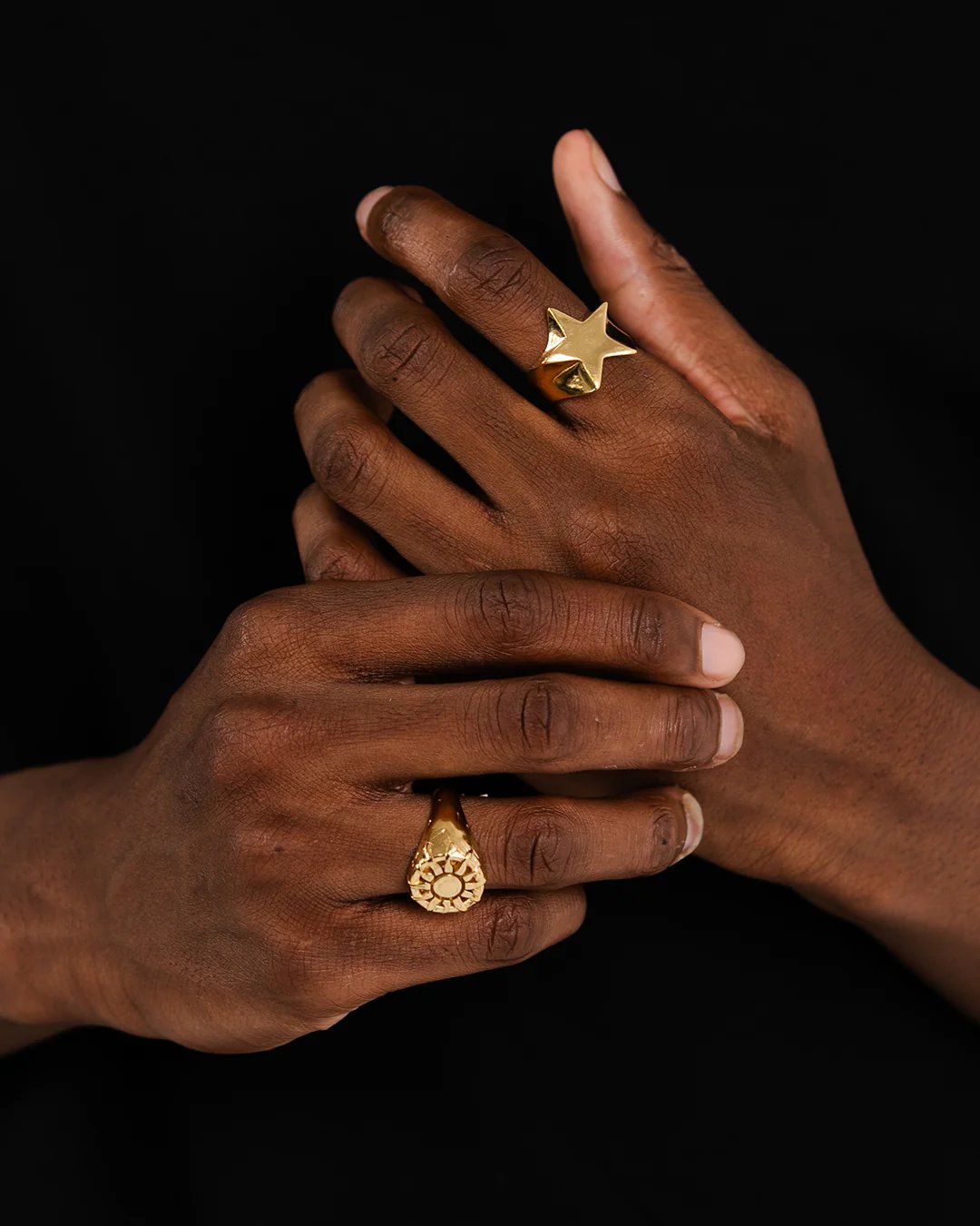 Shooting Star Ring Gold GOLD