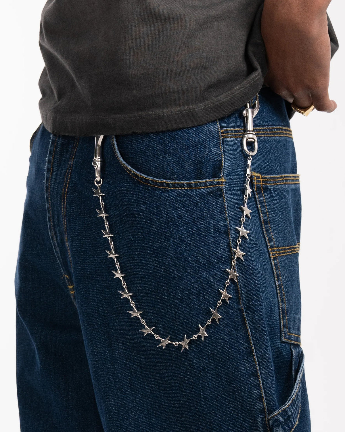 Stars Pant Chain SILVER