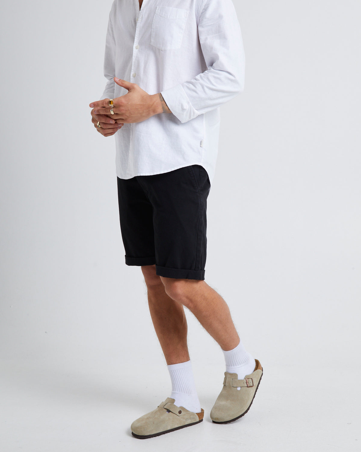 Winston Chino Shorts BLACK