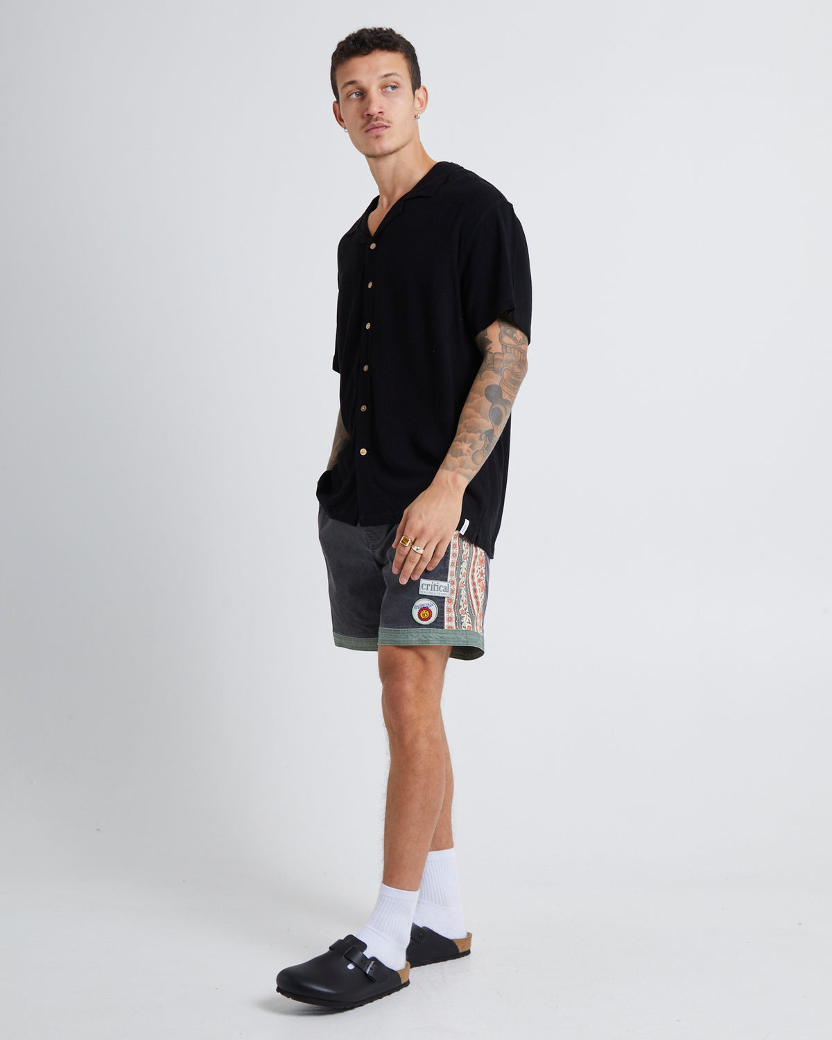 Ernie Resort Shirt BLACK