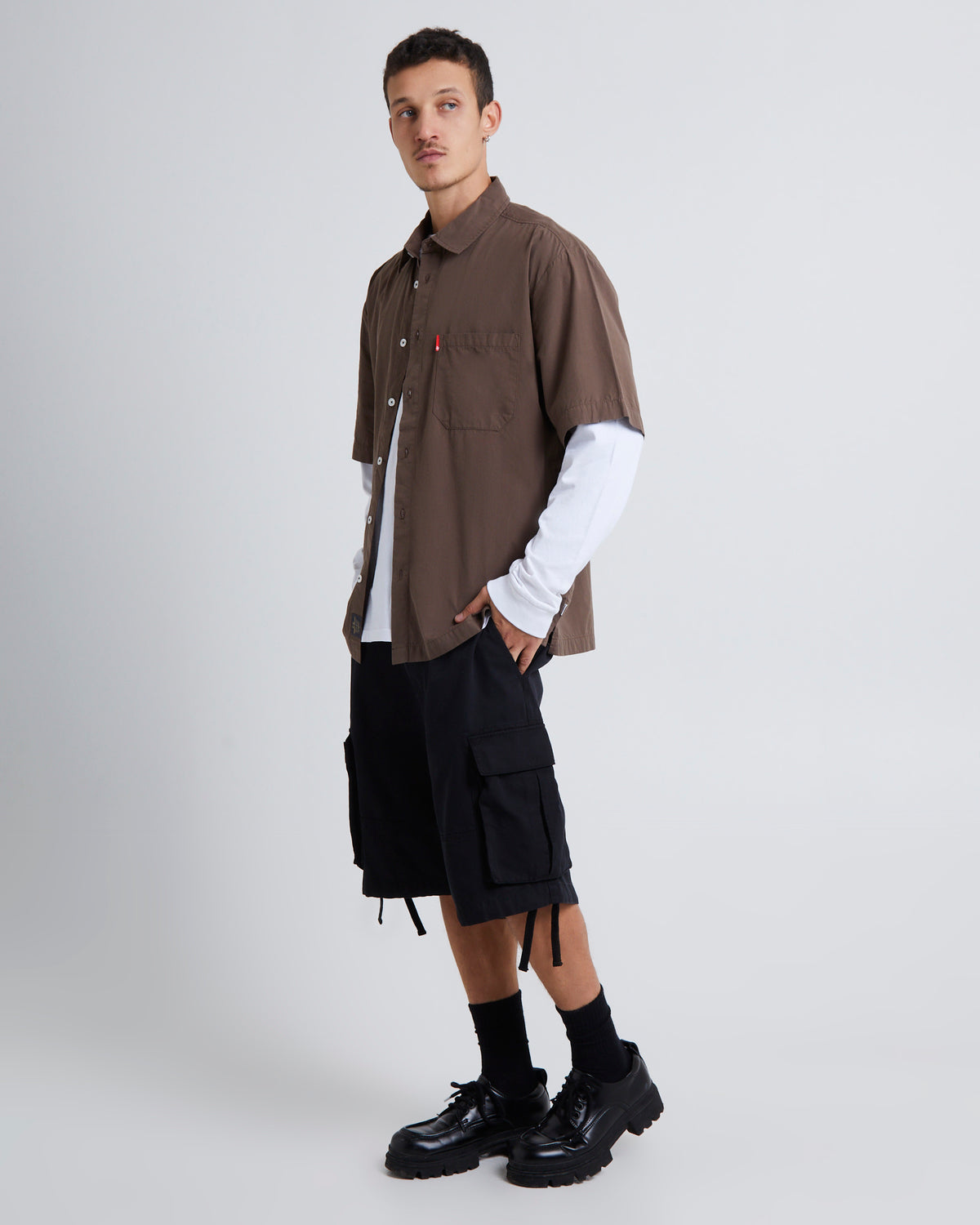 Solid Skate Shirt UMBER