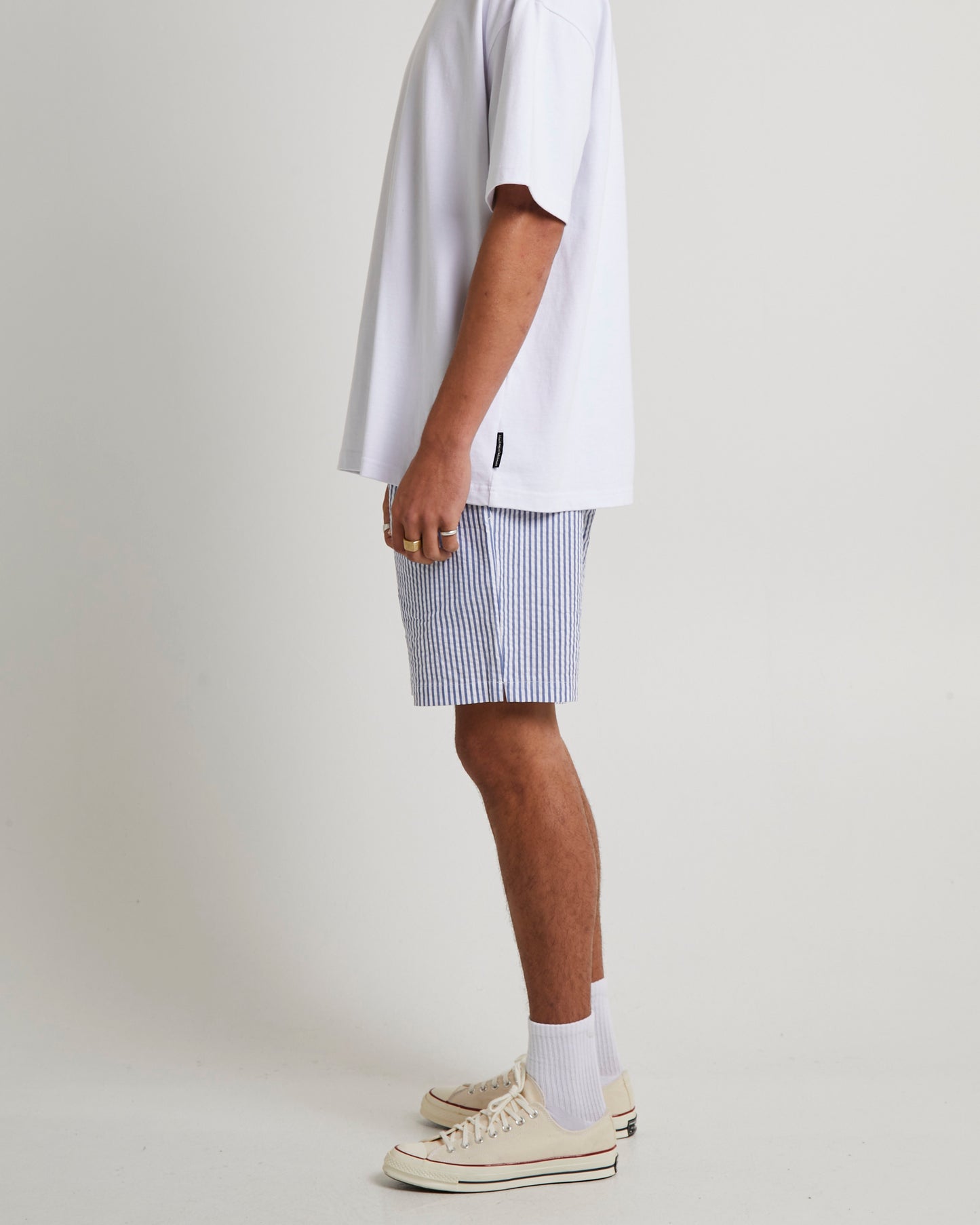 East Stripe Seersucker Short