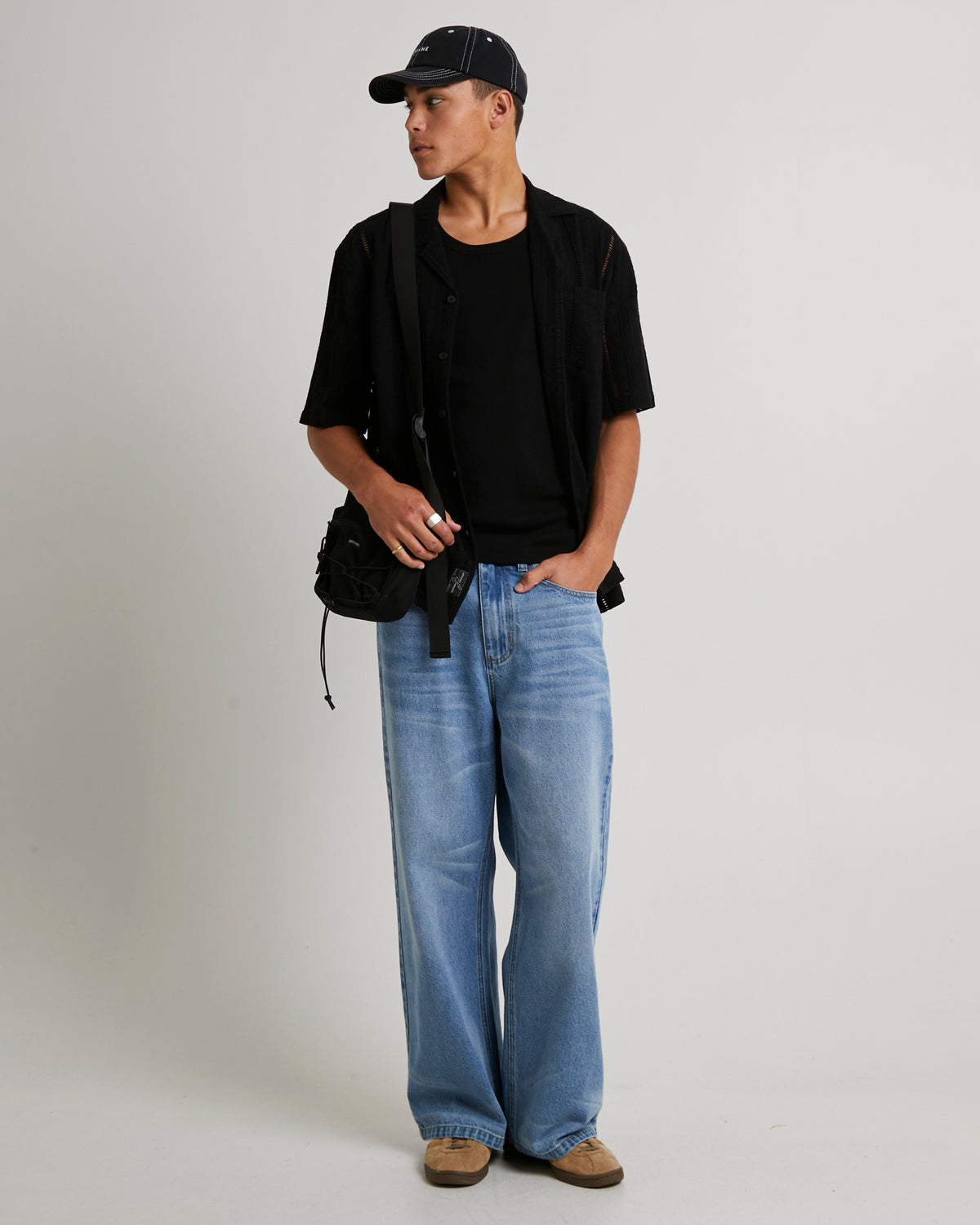 Montell Resort Shirt BLACK