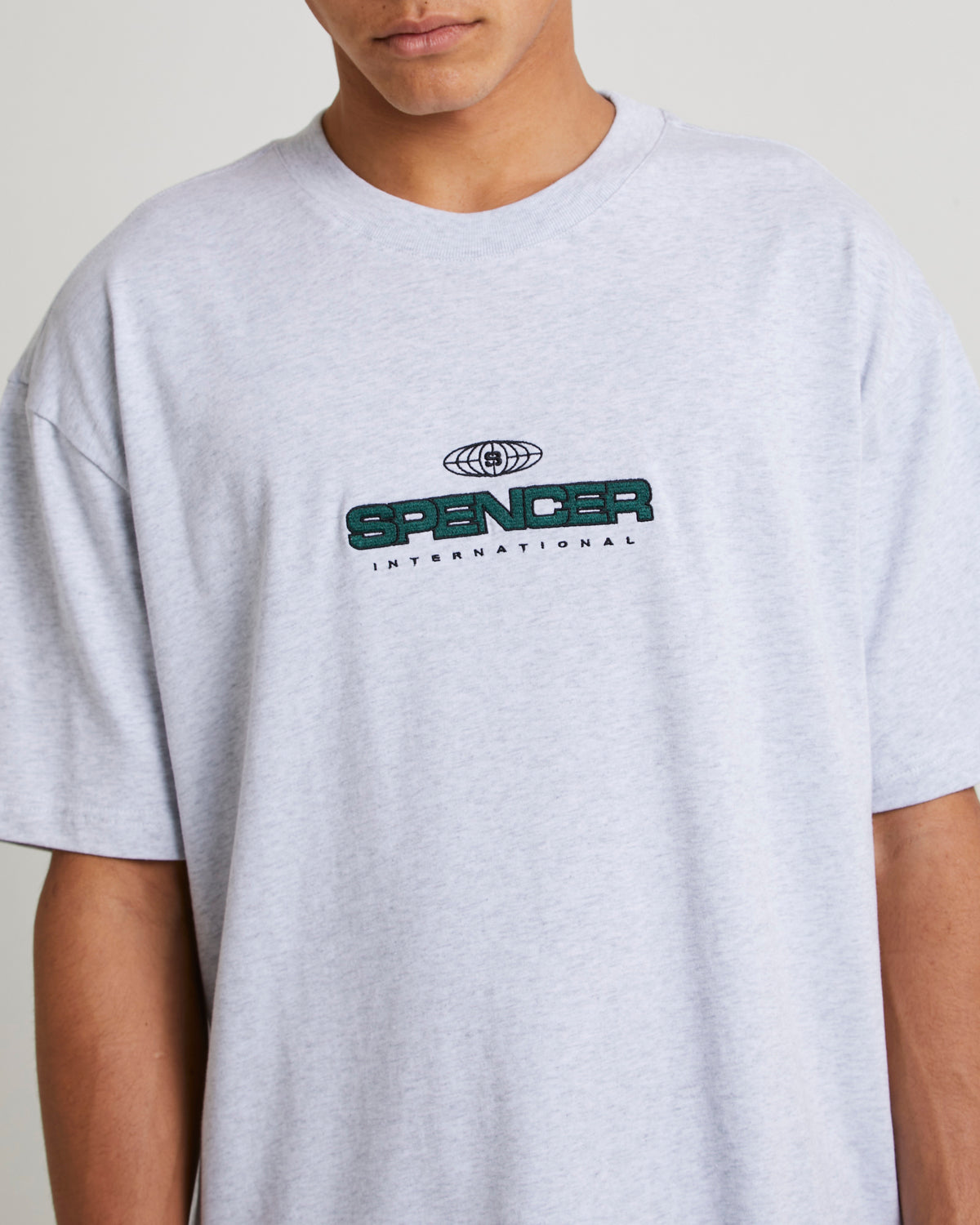 Emblem Short Sleeve T-Shirt FROST MARLE