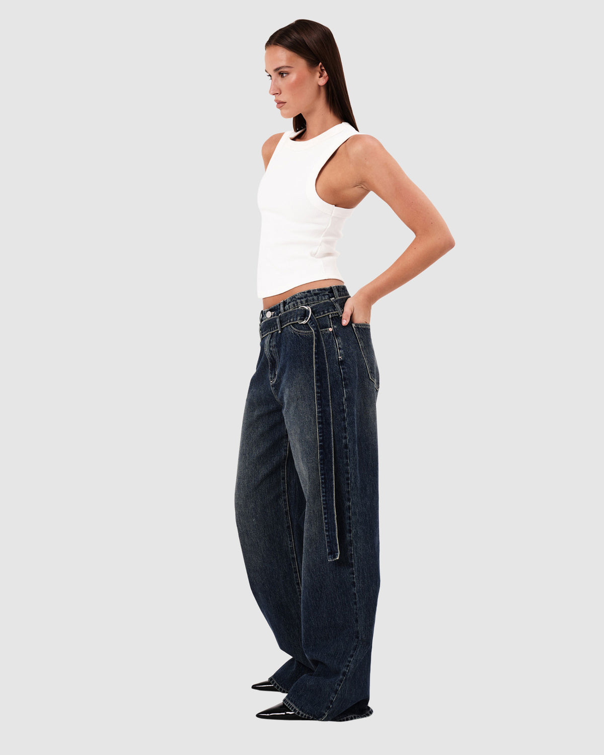 95 Mid Super Baggy Denim Jeans Iveta IVETA