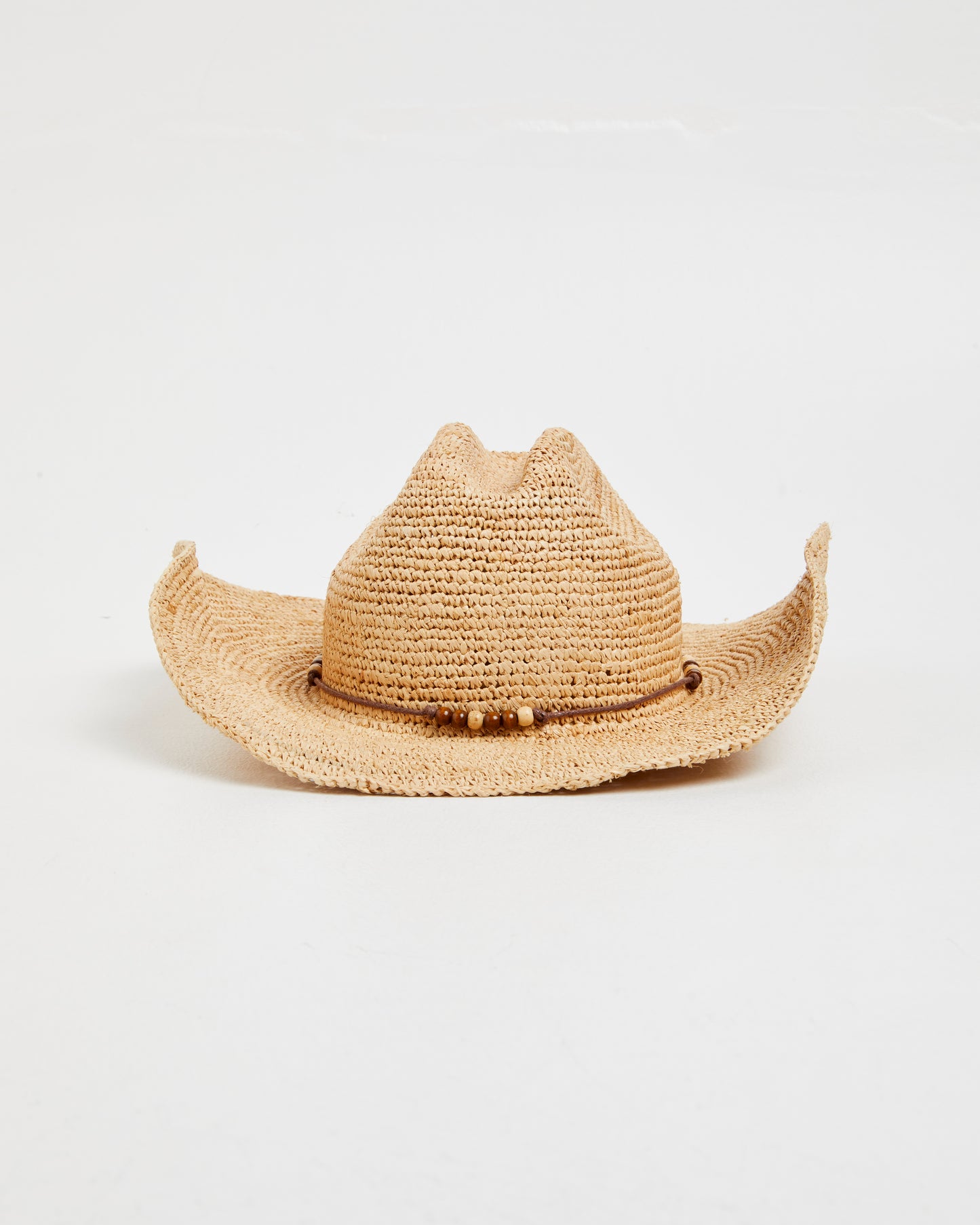 Beach Side Rafia Cowboy Hat