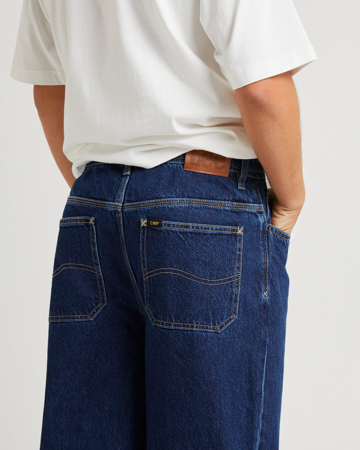 Z-Five Baggy Denim Jeans Pure Tone PURE TONE BLUE