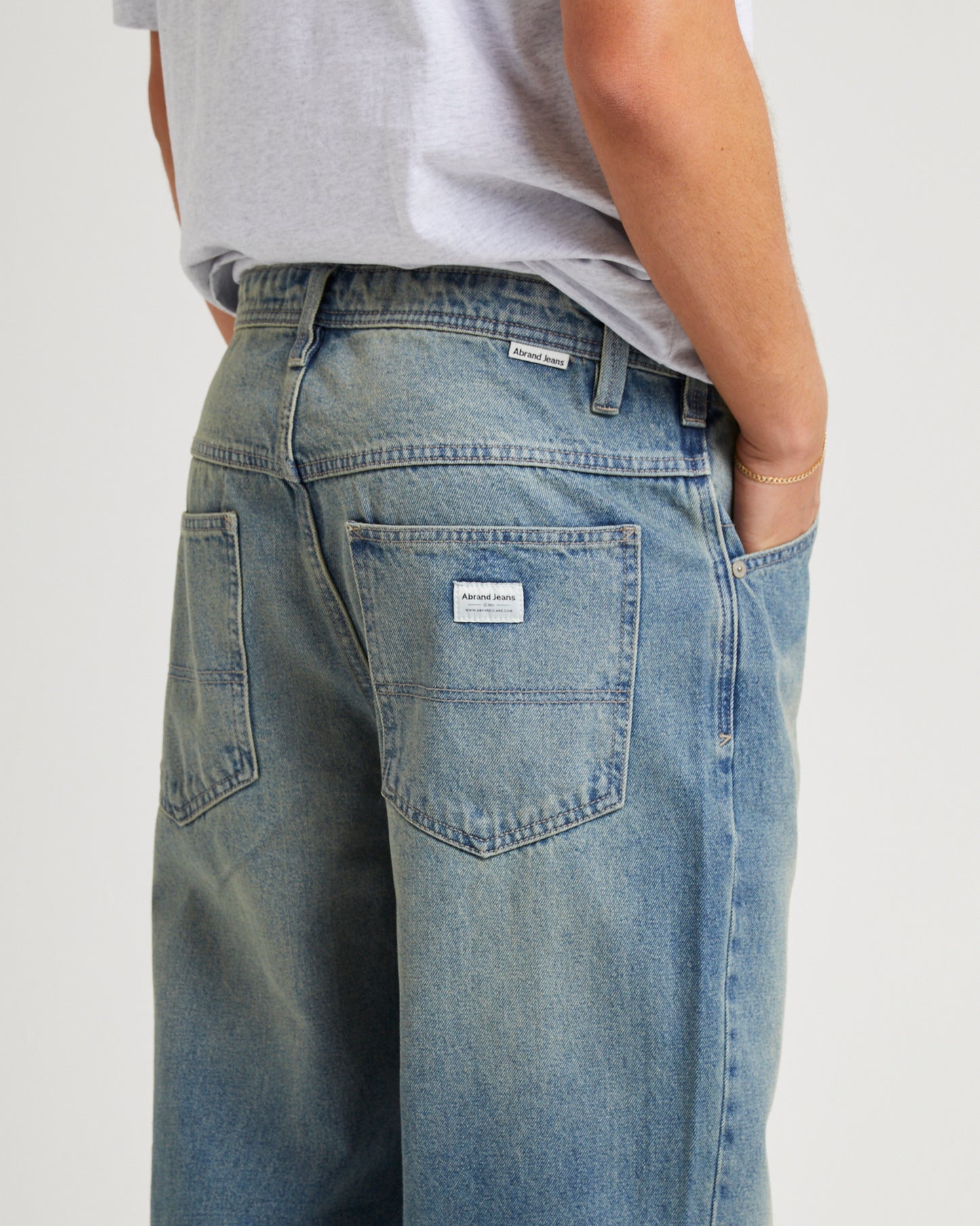 A5 Baggy Denim Jeans Carson Indigo