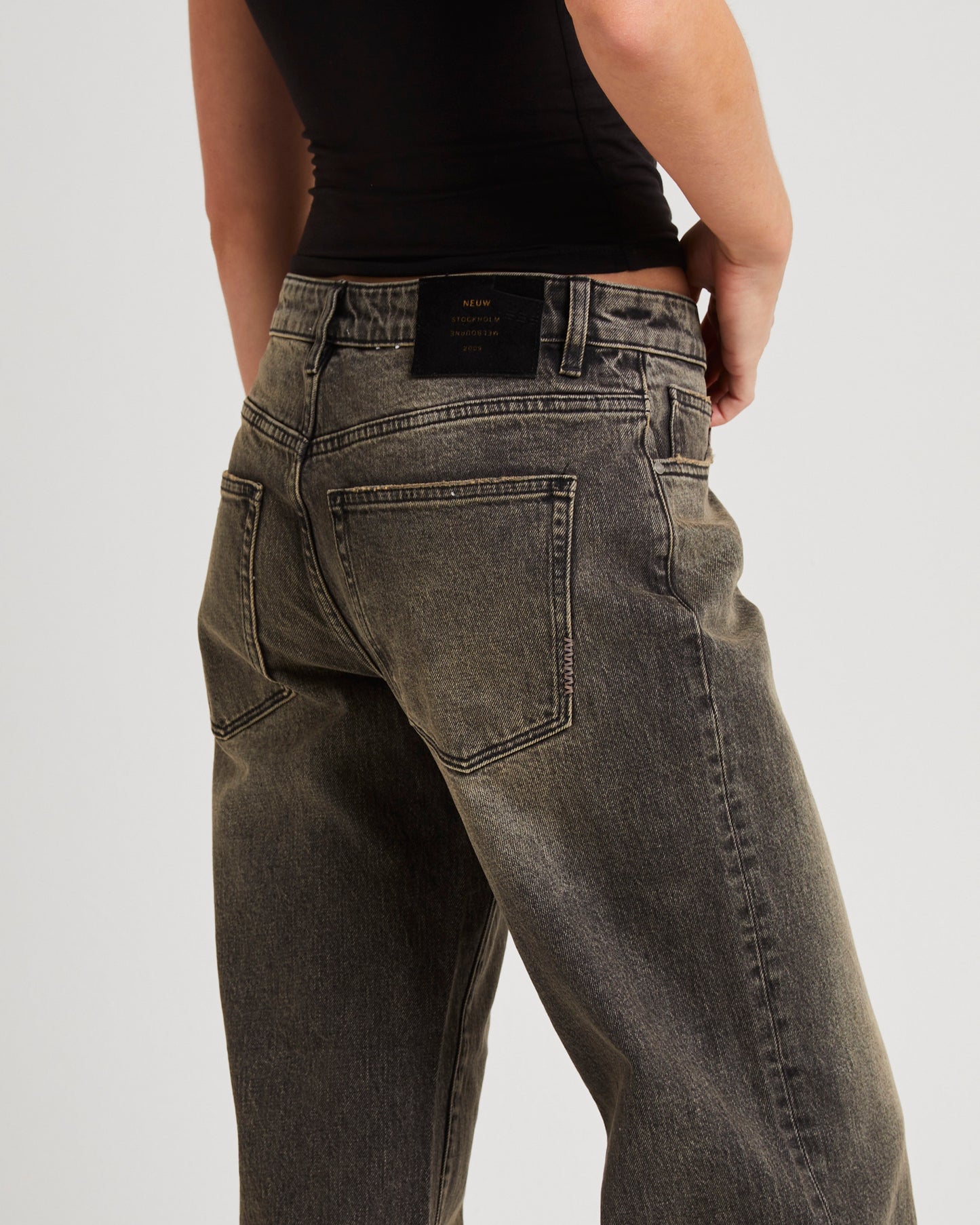Daria Boyfriend Denim Jeans Meda