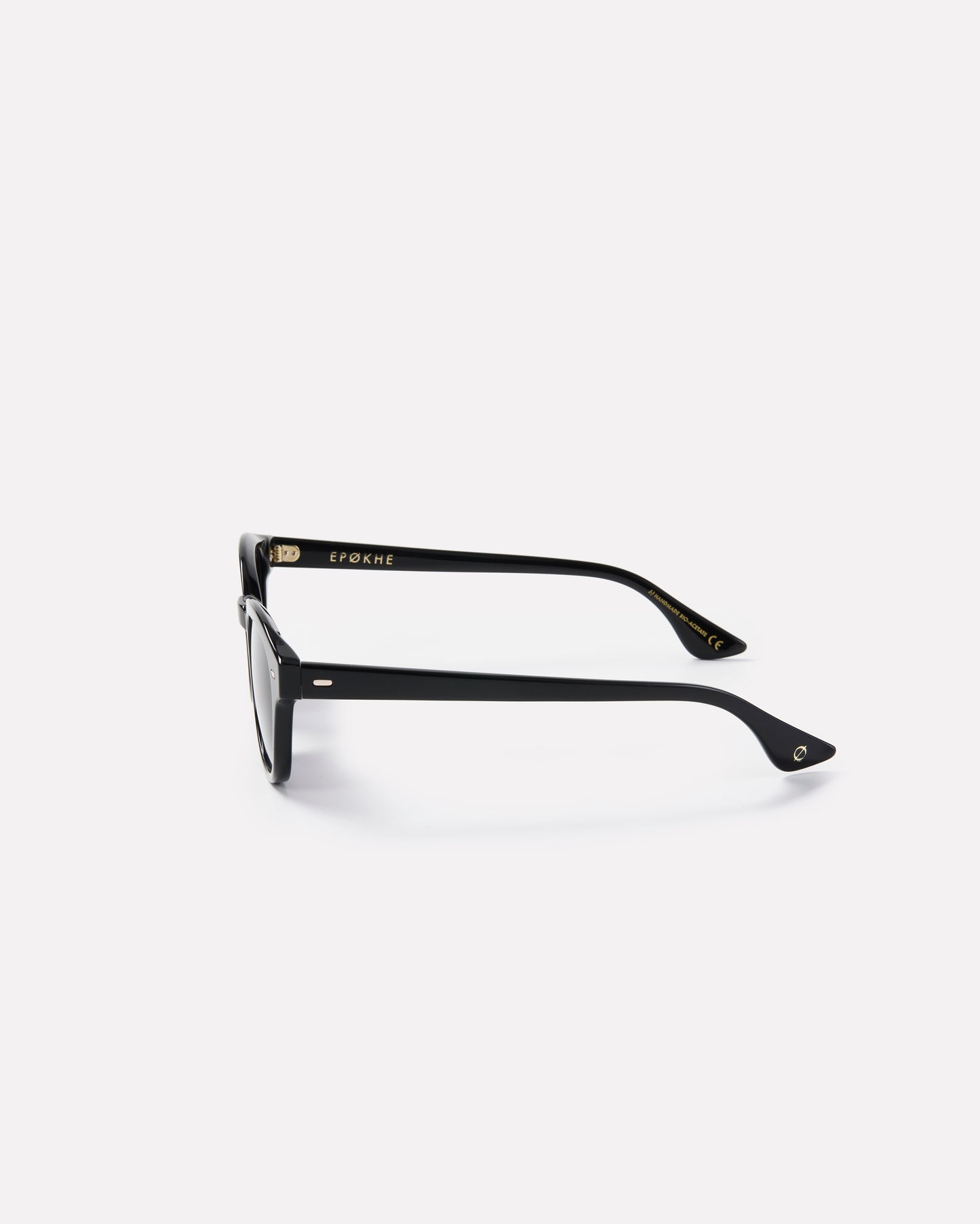 Coil Black Polished/Black Sunglasses